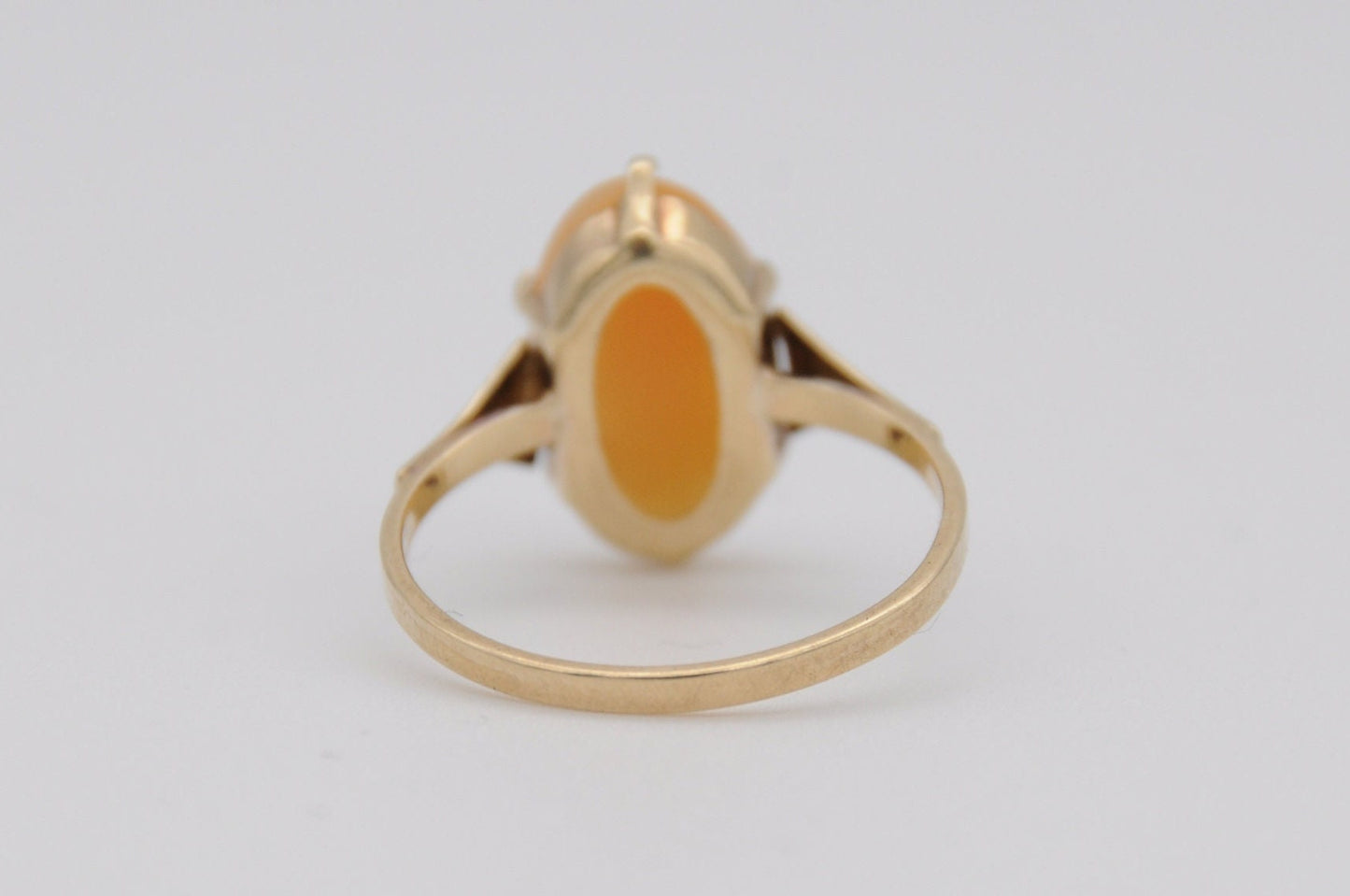 Vintage 9ct Gold Cameo Ring