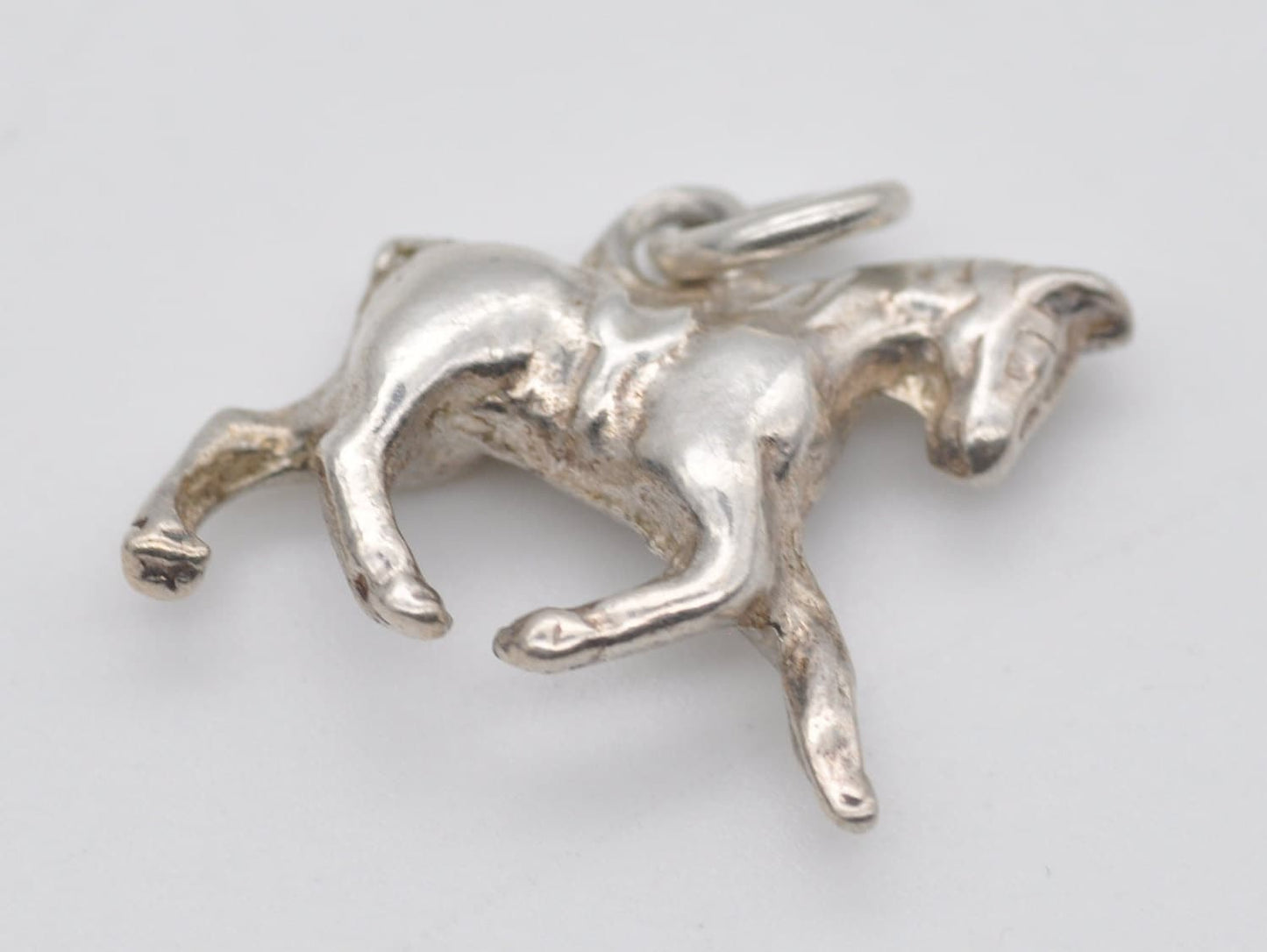 Vintage Silver Horse Charm / Pendant - Animal / Nature / Charm Bracelet