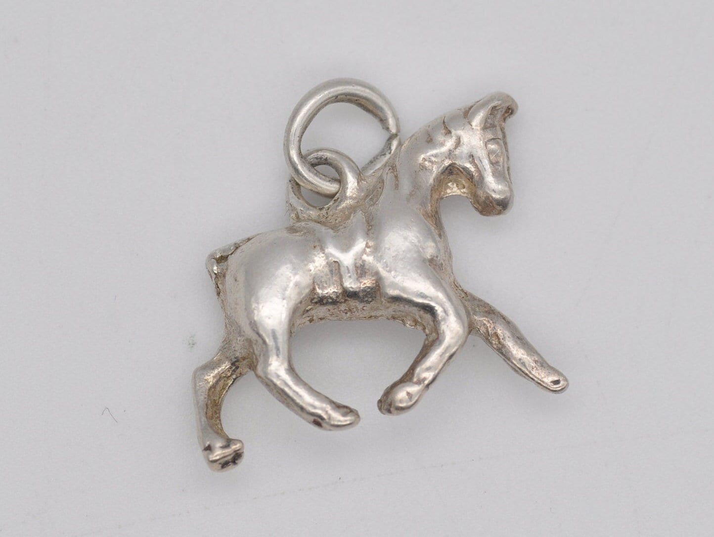 Vintage Silver Horse Charm / Pendant - Animal / Nature / Charm Bracelet