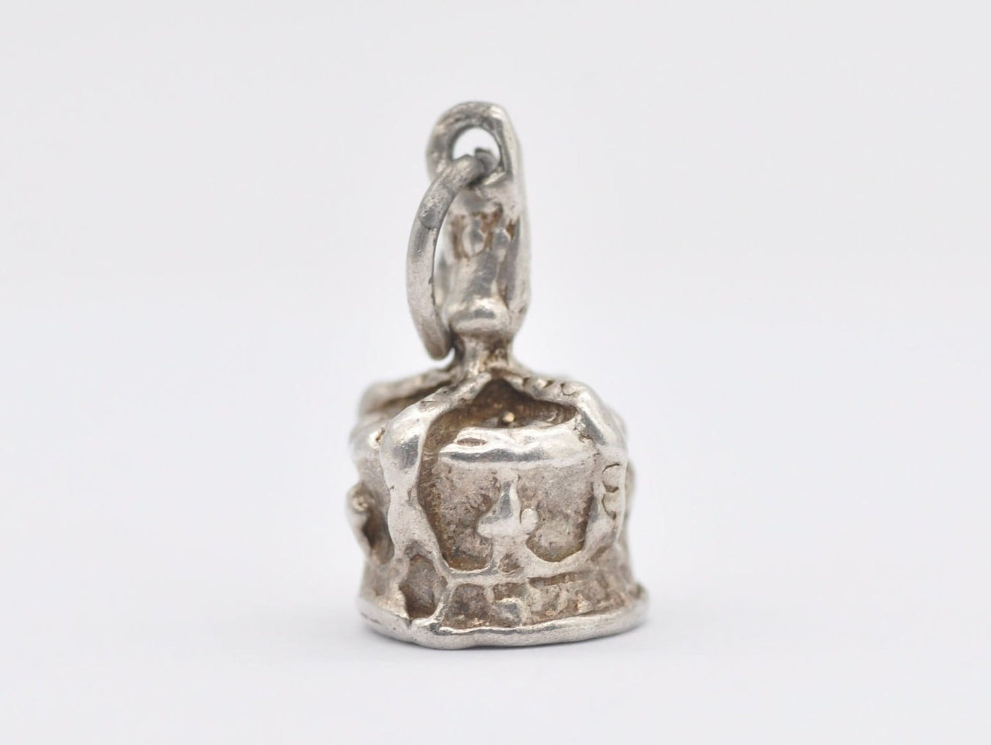 Vintage Sterling Silver Crown Charm / Pendant - Royal / Hat / King / Queen / Charm Bracelet