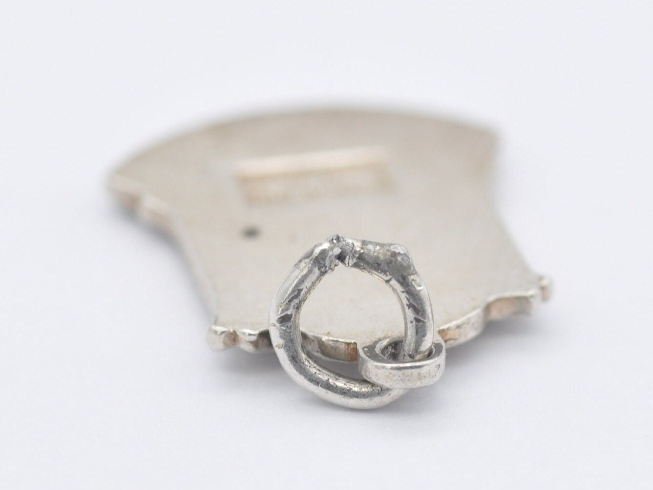 Vintage Sterling Silver Ilfracombe Enamel Souvenir Charm / Pendant - England / Devon / Tourist / 925 / Charm Bracelet