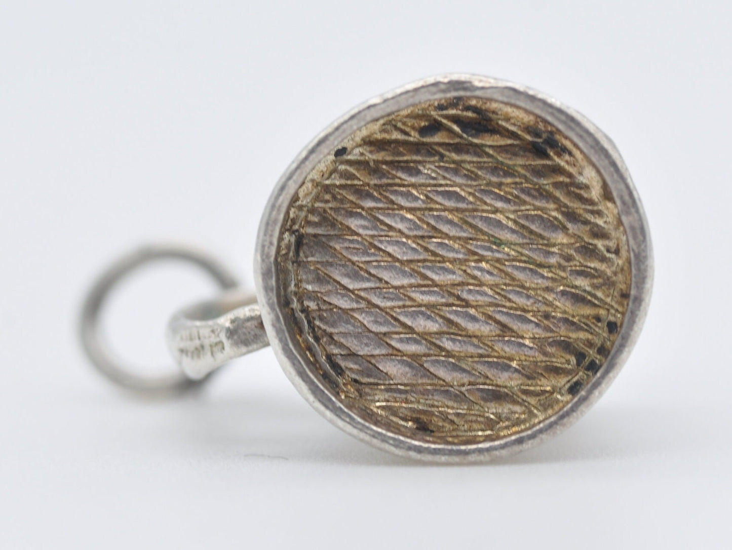 Vintage Sterling Silver Tankard Charm / Pendant - Drink / Beer / Cup / Charm Bracelet