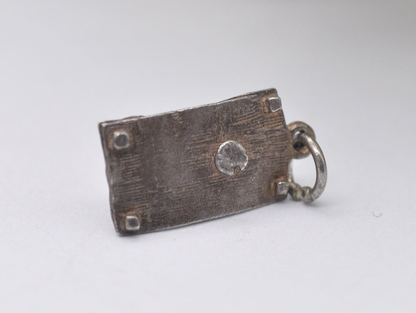 Vintage Sterling Silver Bed of Nails Charm / Pendant