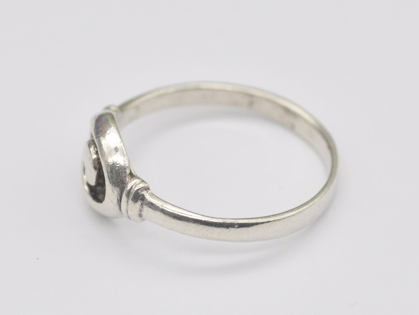 Vintage Sterling Silver Wave Ring