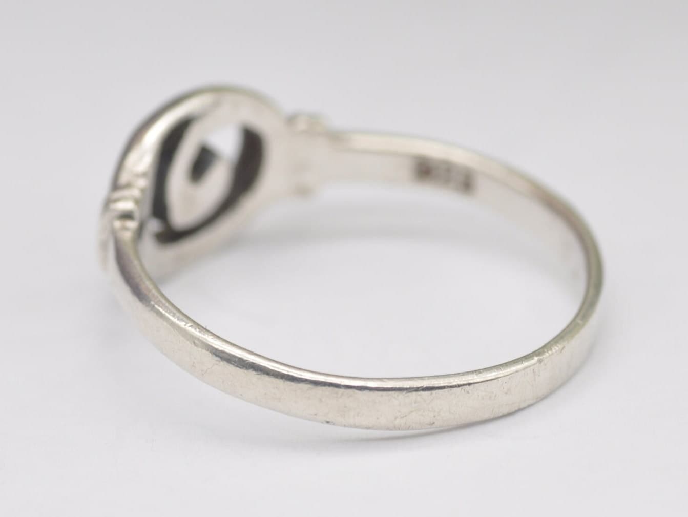 Vintage Sterling Silver Wave Ring