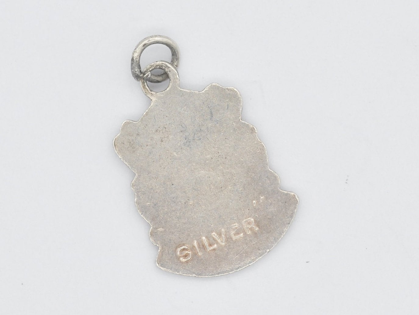 Vintage Sterling Silver Beaulieu Enamel Souvenir Charm / Pendant