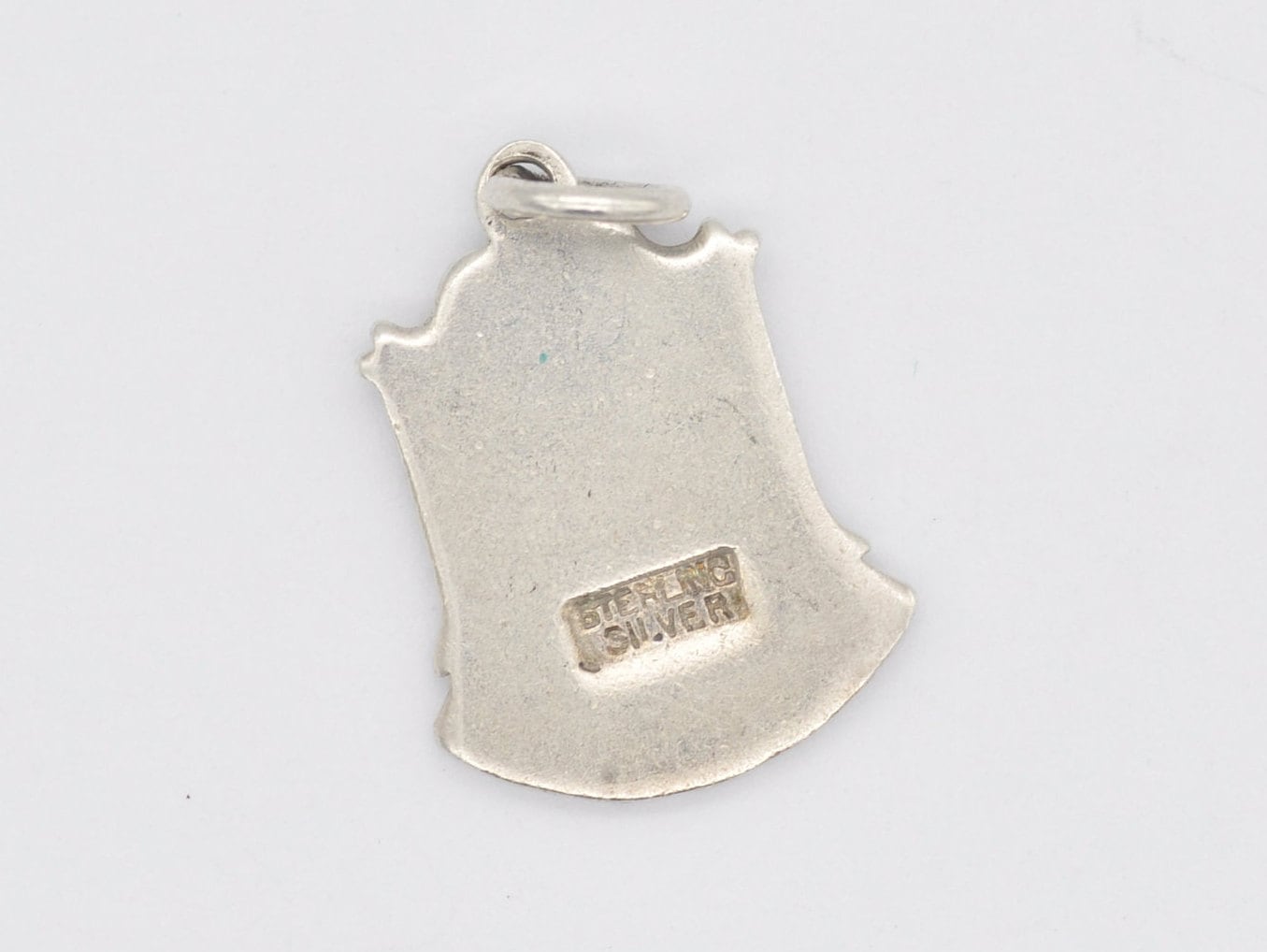 Vintage Sterling Silver Colwyn Bay Enamel Souvenir Shield Charm / Pendant