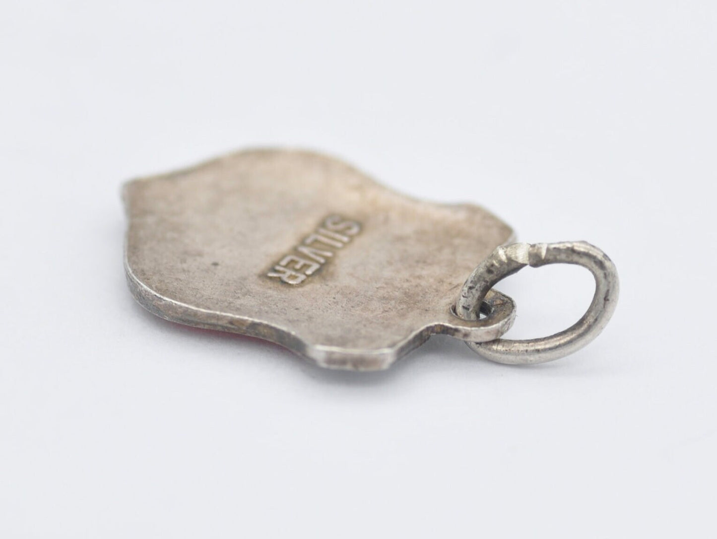 Vintage Sterling Silver Southsea Enamel Souvenir Shield Charm / Pendant - England / Portsmouth / Tourist / 925 / Charm Bracelet / Scrap Book
