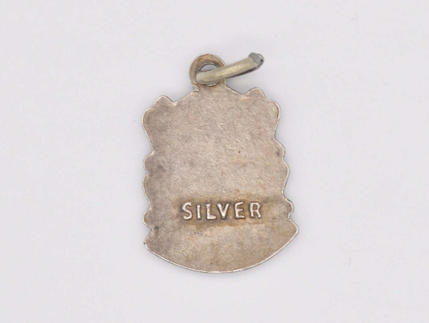 Vintage Sterling Silver Blackpool Enamel Souvenir Shield Charm / Pendant - England / Lancashire / Tourist / Charm Bracelet / Scrap Book