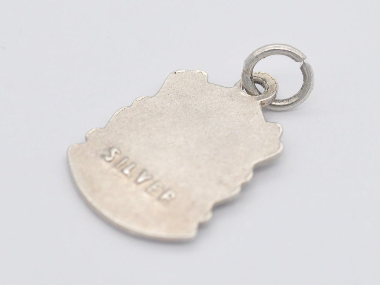 Vintage Sterling Silver Bradford Enamel Souvenir Shield Charm / Pendant - England / Yorkshire / Tourist / 925 / Charm Bracelet / Scrap Book