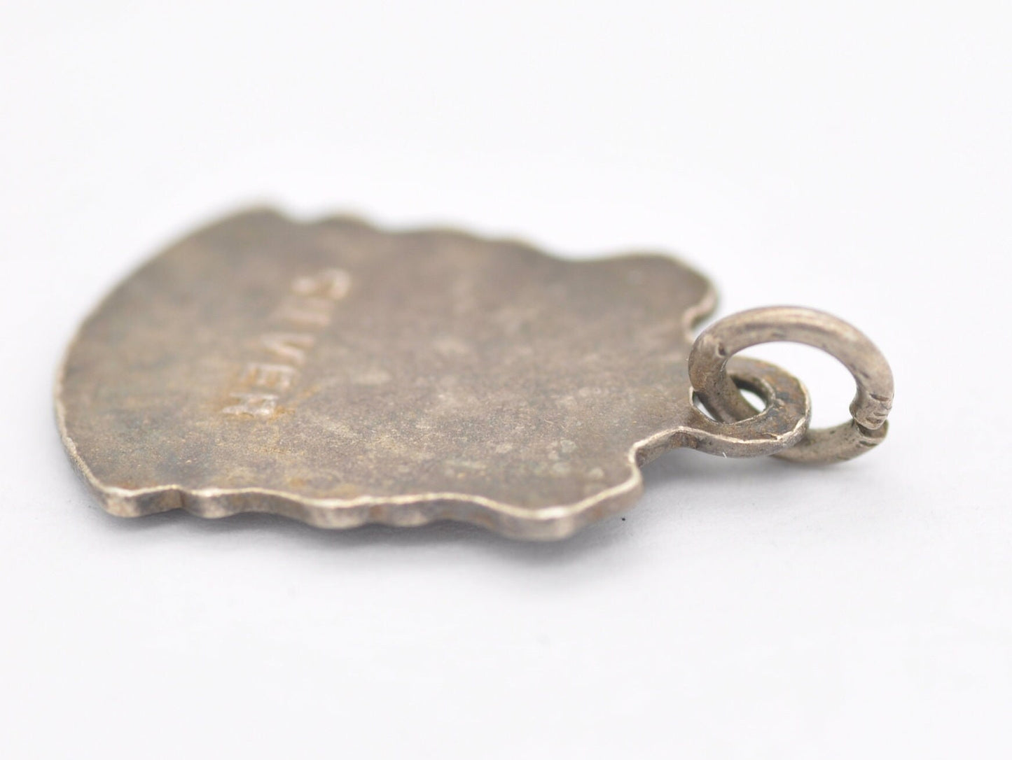 Vintage Sterling Silver Scarborough Enamel Souvenir Charm / Pendant - England / Yorkshire / Tourist / 925 / Charm Bracelet