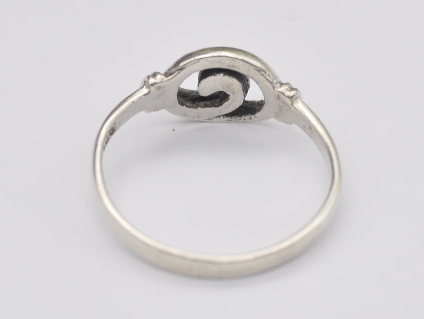 Vintage Sterling Silver Wave Ring
