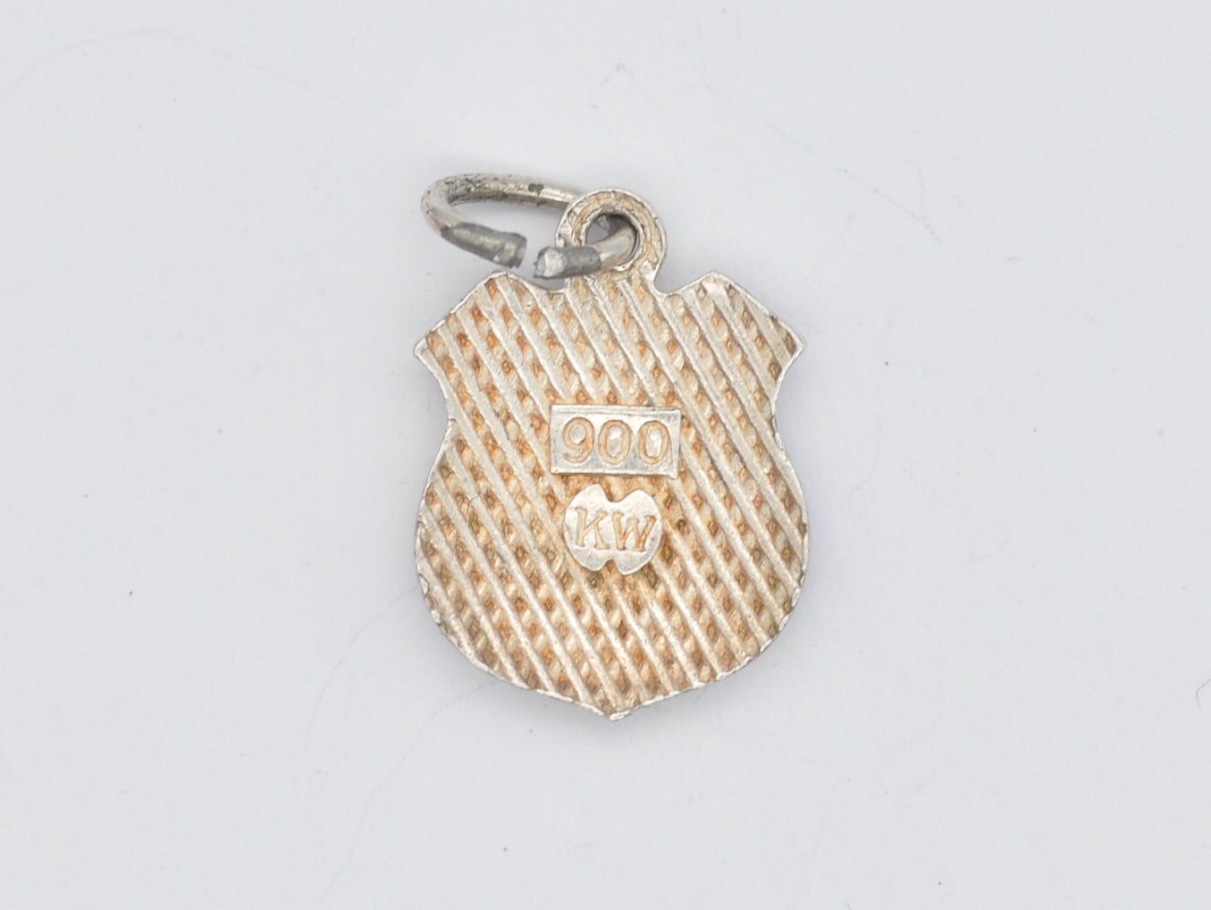 Vintage Silver Feldkirch Enamel Souvenir Shield Charm / Pendant - Austria / Europe / Tourist / 900 / Charm Bracelet / Scrap Book