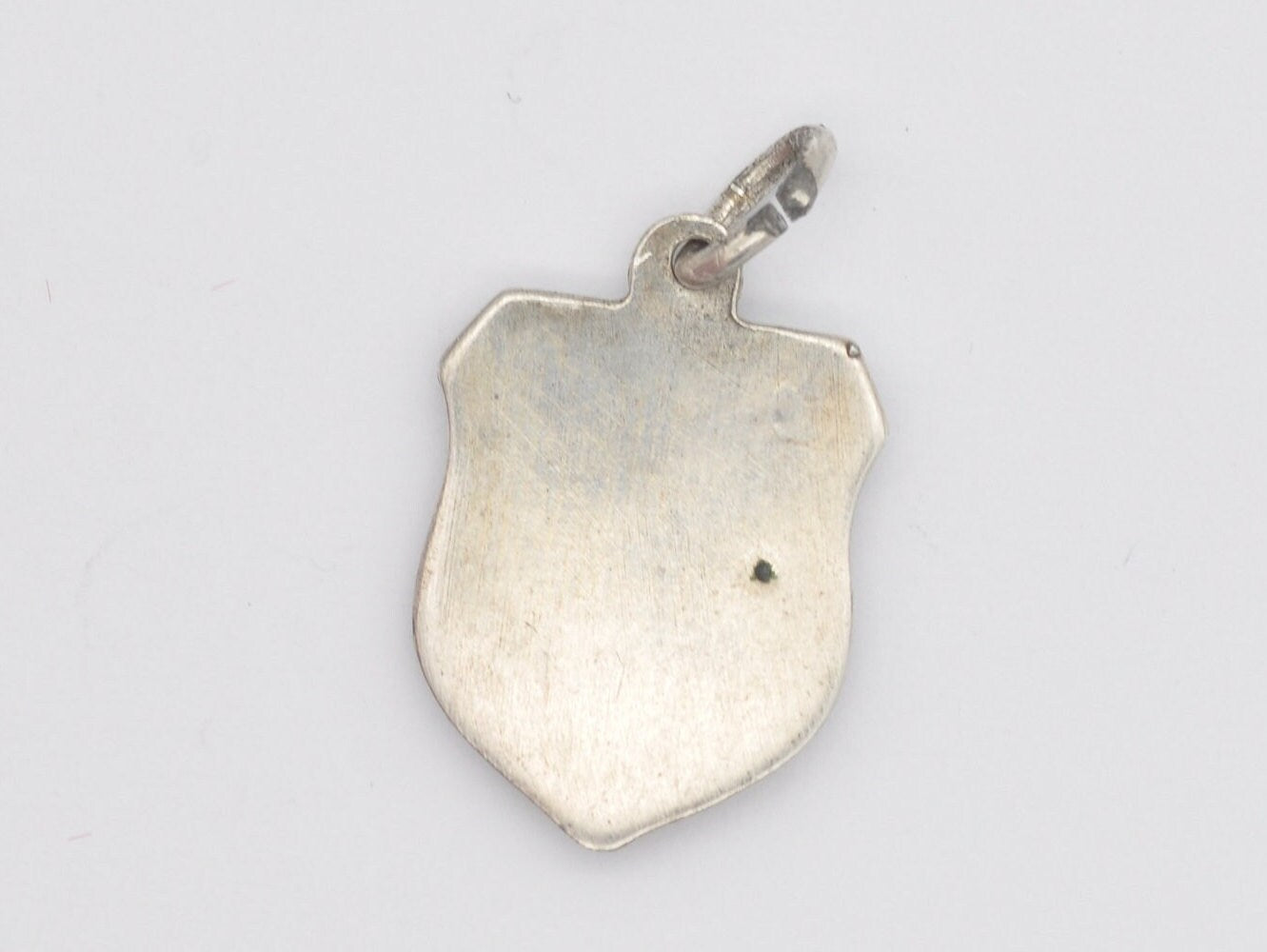 Vintage Silver Tone St Beatushöhlen Enamel Souvenir Shield Charm / Pendant - Switzerland / Swiss / Tourist / Charm Bracelet / Beatenberg