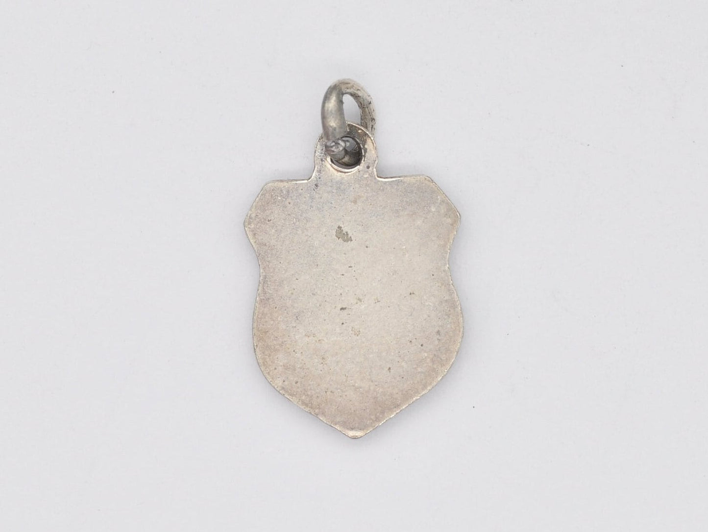 Vintage Silver Vaduz Enamel Souvenir Shield Charm / Pendant - Liechtenstein / Europe / Capital / Tourist / Charm Bracelet / Scrap Book