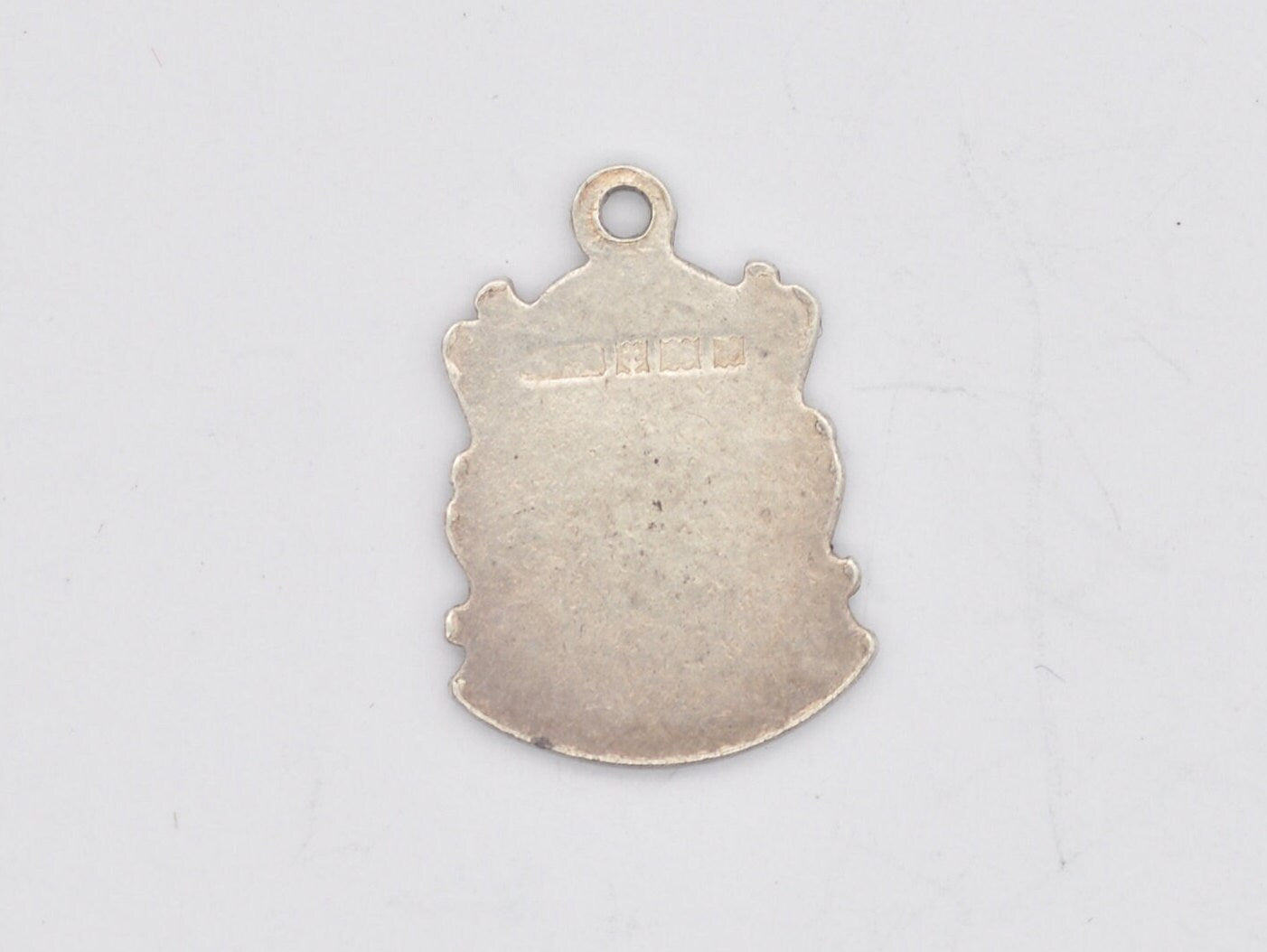 Vintage Sterling Silver Southport Enamel Souvenir Shield Charm / Pendant - England / Merseyside / Tourist / Charm Bracelet / Scrap Book