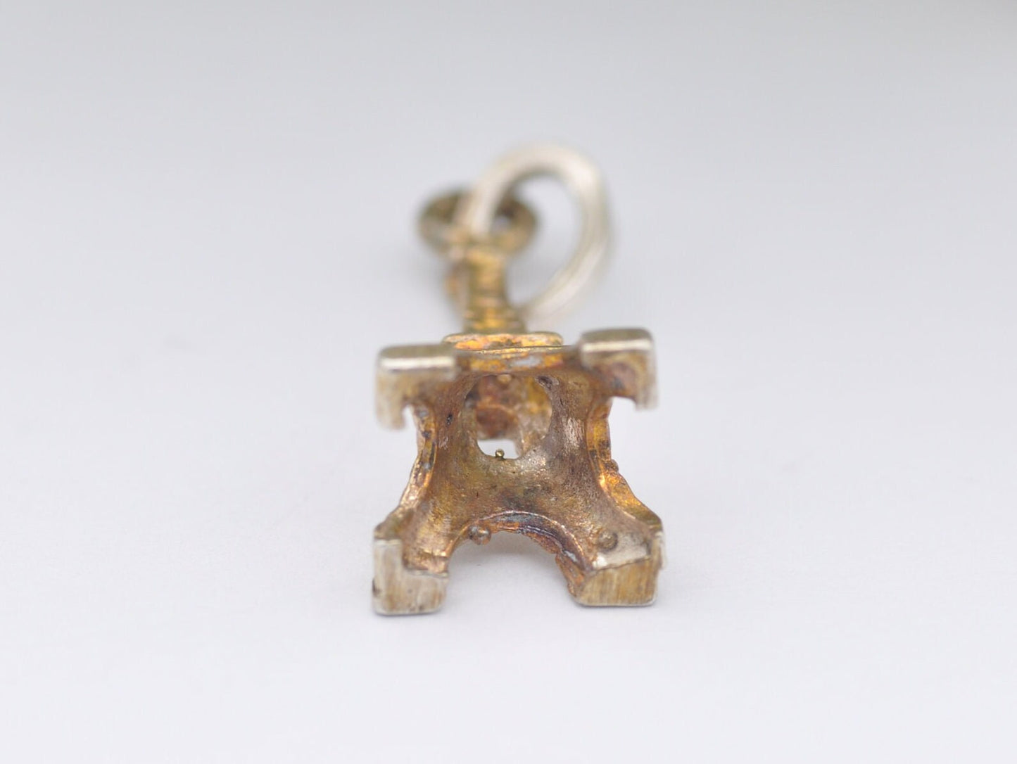 Vintage Sterling Silver Eiffel Tower Charm / Pendant - Souvenir / Paris / France / French / Charm Bracelet