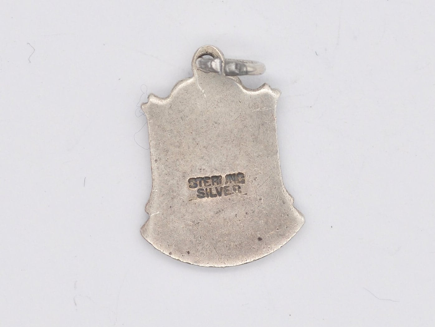 Vintage Sterling Silver Blackpool Enamel Souvenir Shield Charm / Pendant - England / Lancashire / Tourist / 925 / Charm Bracelet
