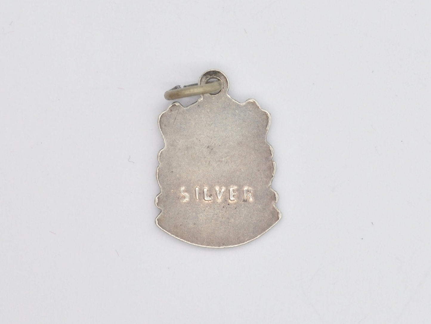 Vintage Sterling Silver Knaresborough Enamel Souvenir Shield Charm / Pendant - England / Tourist / Yorkshire / Charm Bracelet / Scrap Book