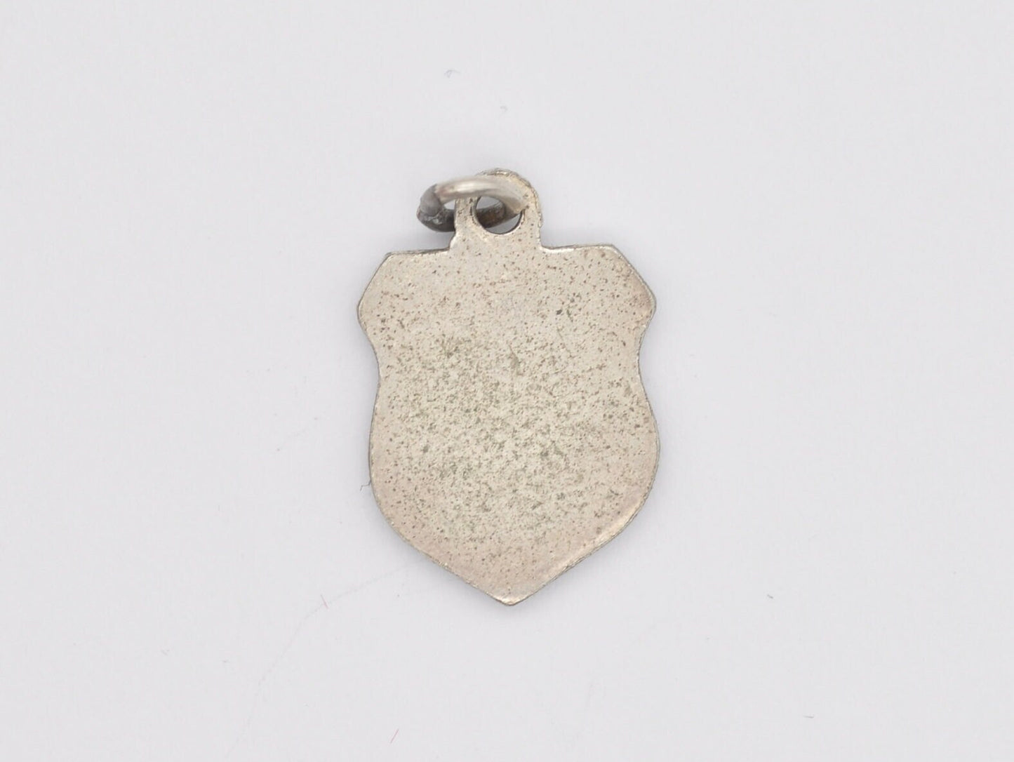 Vintage Silver Tone Vaduz Enamel Souvenir Shield Charm / Pendant - Liechtenstein / Capital / Tourist / Travel / Charm Bracelet / Scrap Book