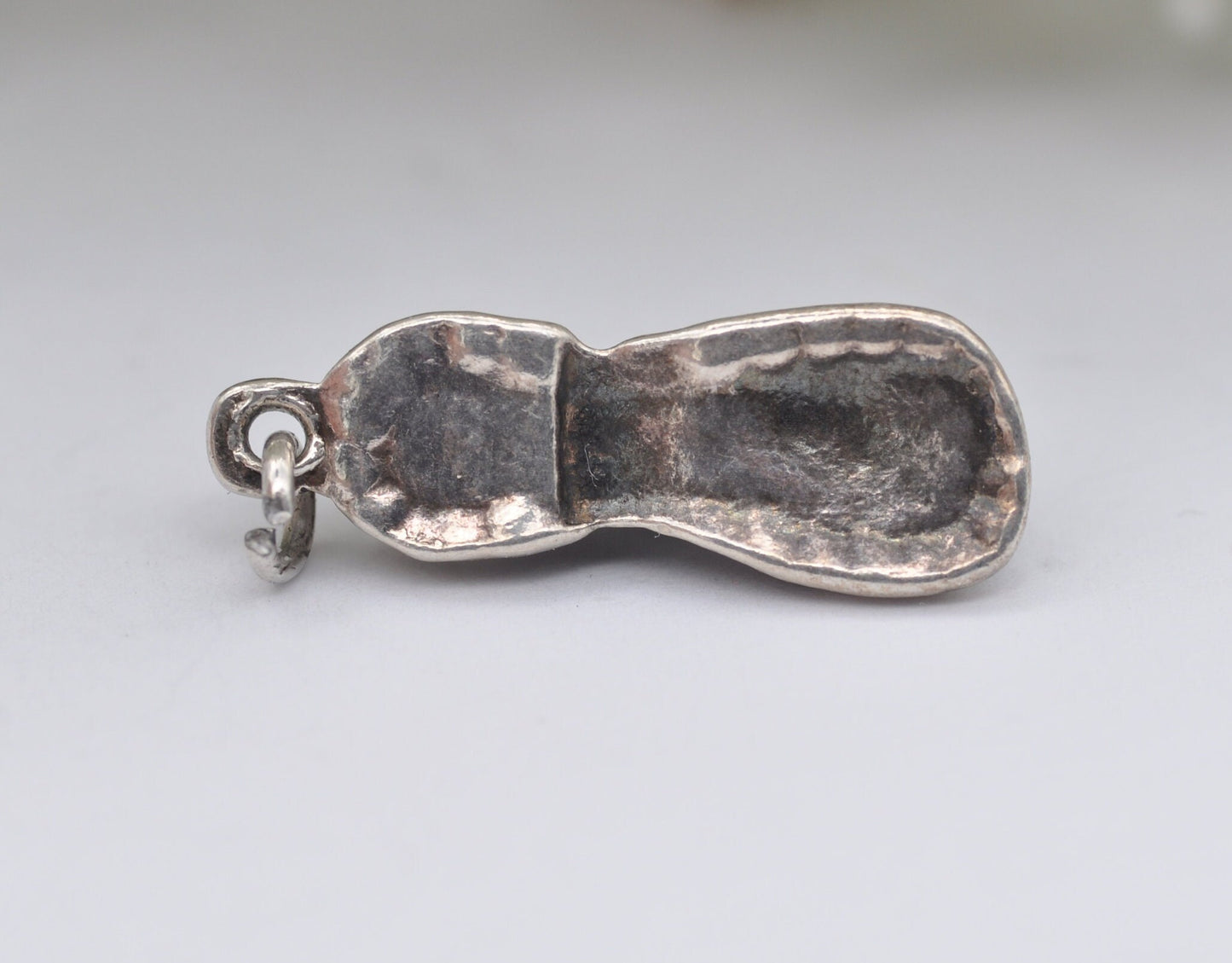 Vintage Sterling Silver Single Shoe Charm / Pendant - Boot / Footwear / Charm Bracelet