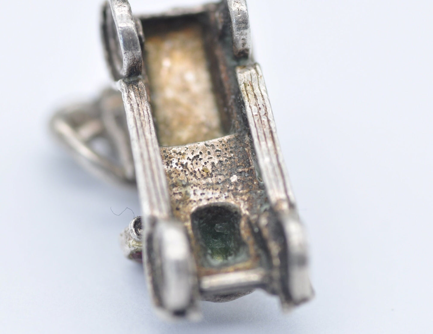 Vintage Sterling Silver Nuvo Classic Car Charm / Pendant