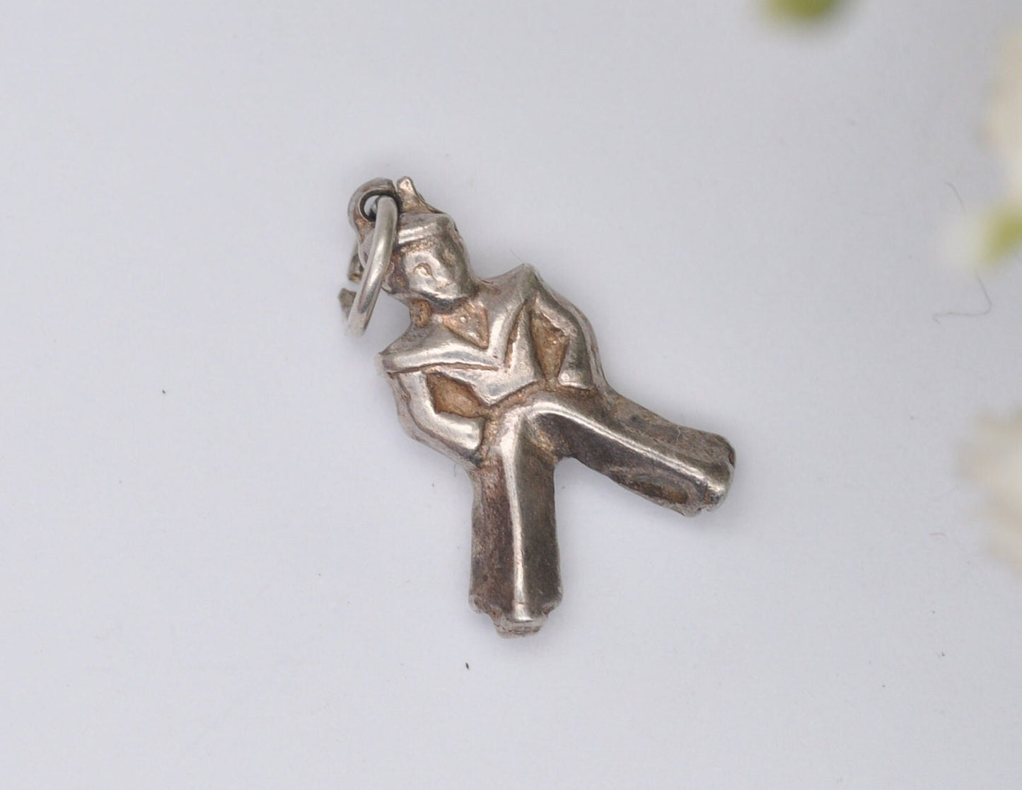 Vintage Silver Sailor Charm