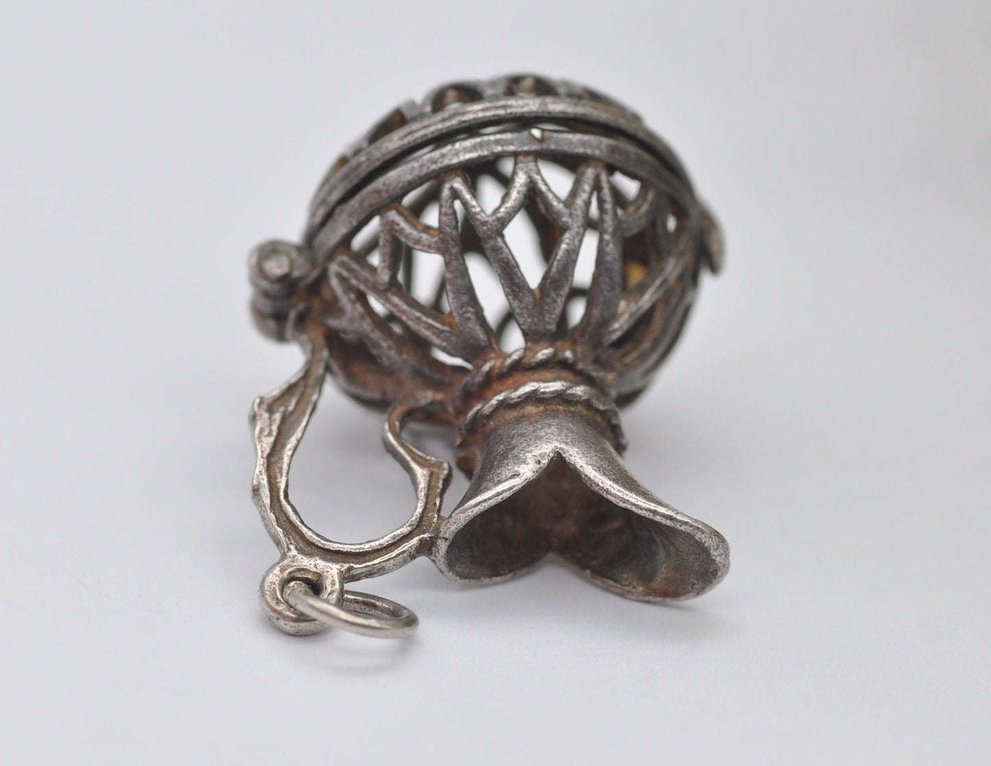 Vintage Sterling Silver Opening Jug Charm / Pendant