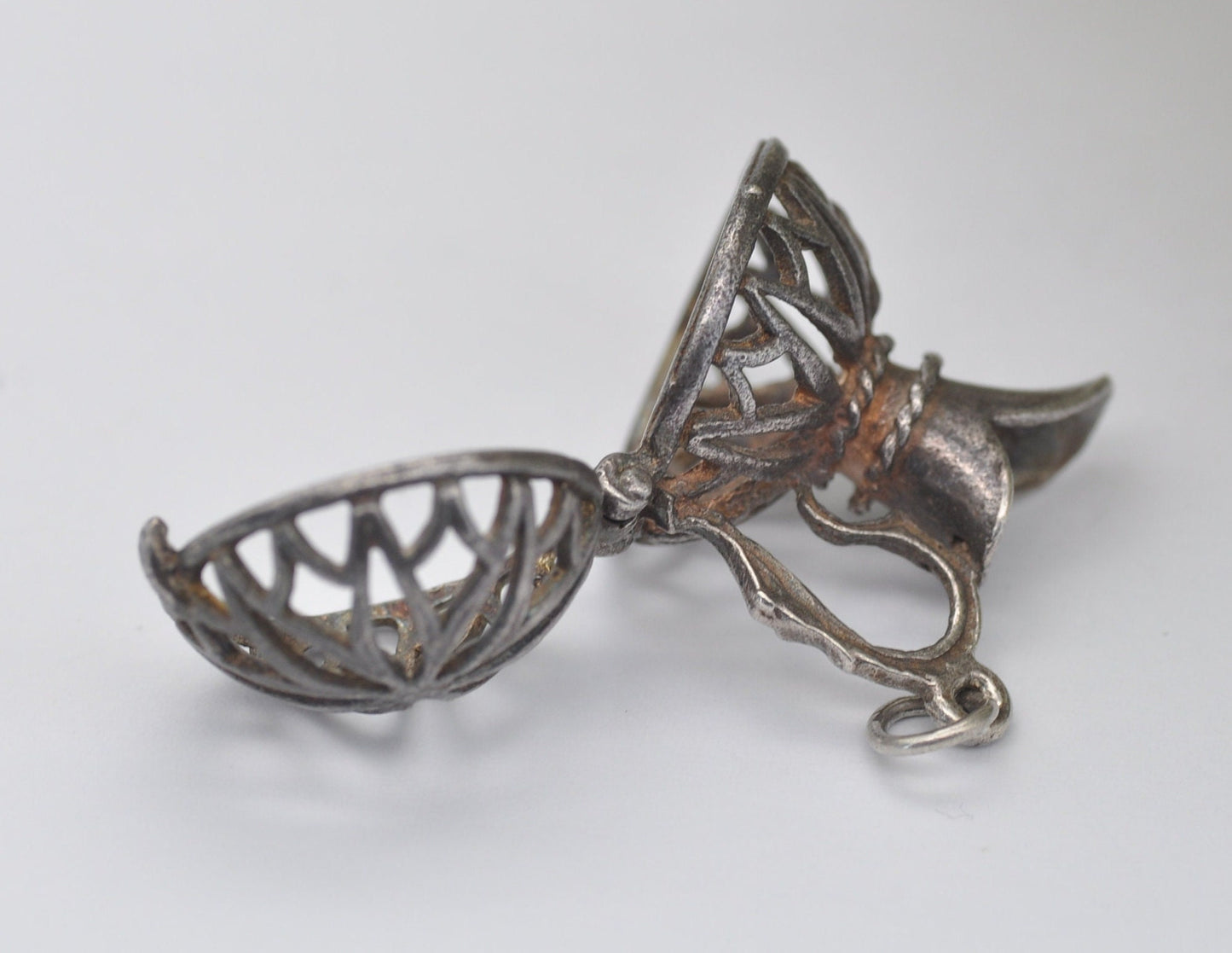 Vintage Sterling Silver Opening Jug Charm / Pendant