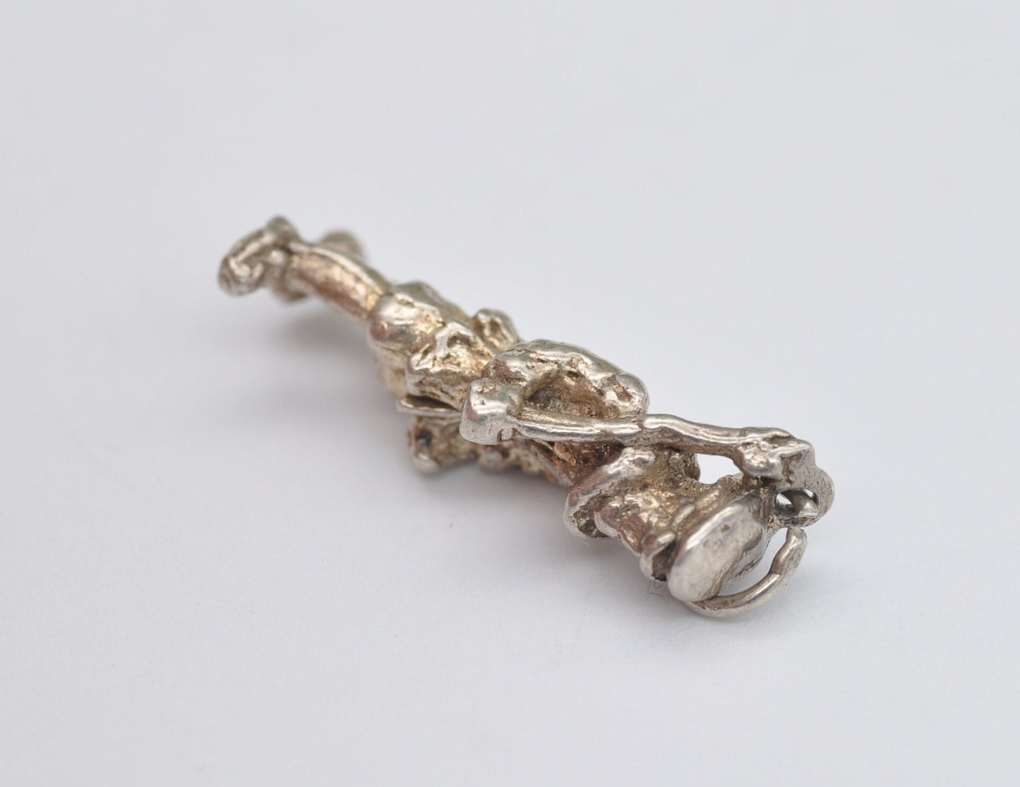 Vintage Sterling Silver British Beefeater Charm / Pendant - Army / Guard / Royal / London Tower / Soldier / England / Charm Bracelet