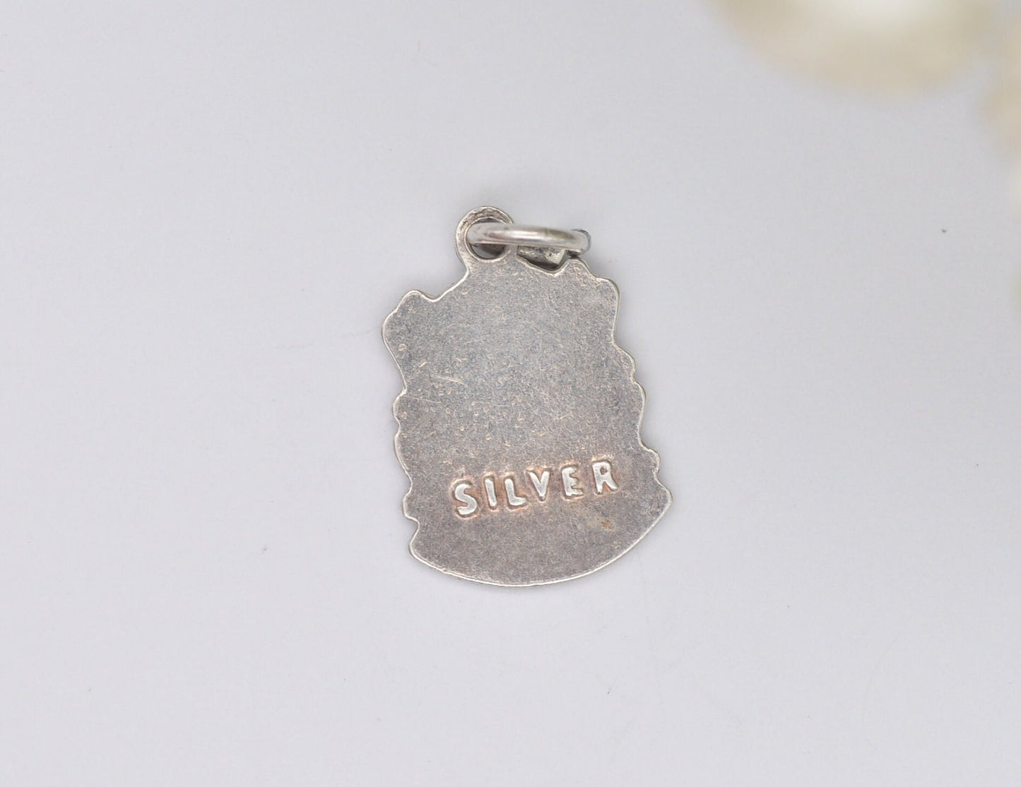 Vintage Sterling Silver Ripon Enamel Souvenir Shield Charm / Pendant - England / North Yorkshire / Tourist / Charm Bracelet / Scrap Book