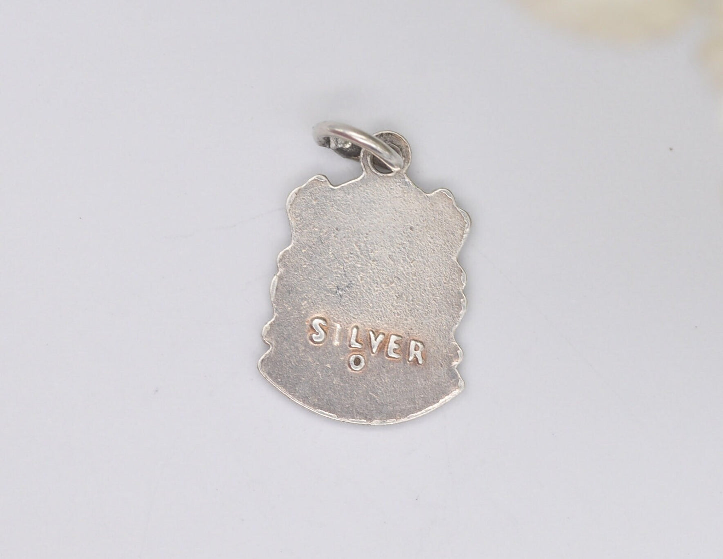 Vintage Sterling Silver Sheffield Enamel Souvenir Shield Charm / Pendant - England / Yorkshire / Tourist / 925 / Charm Bracelet / Scrap Book