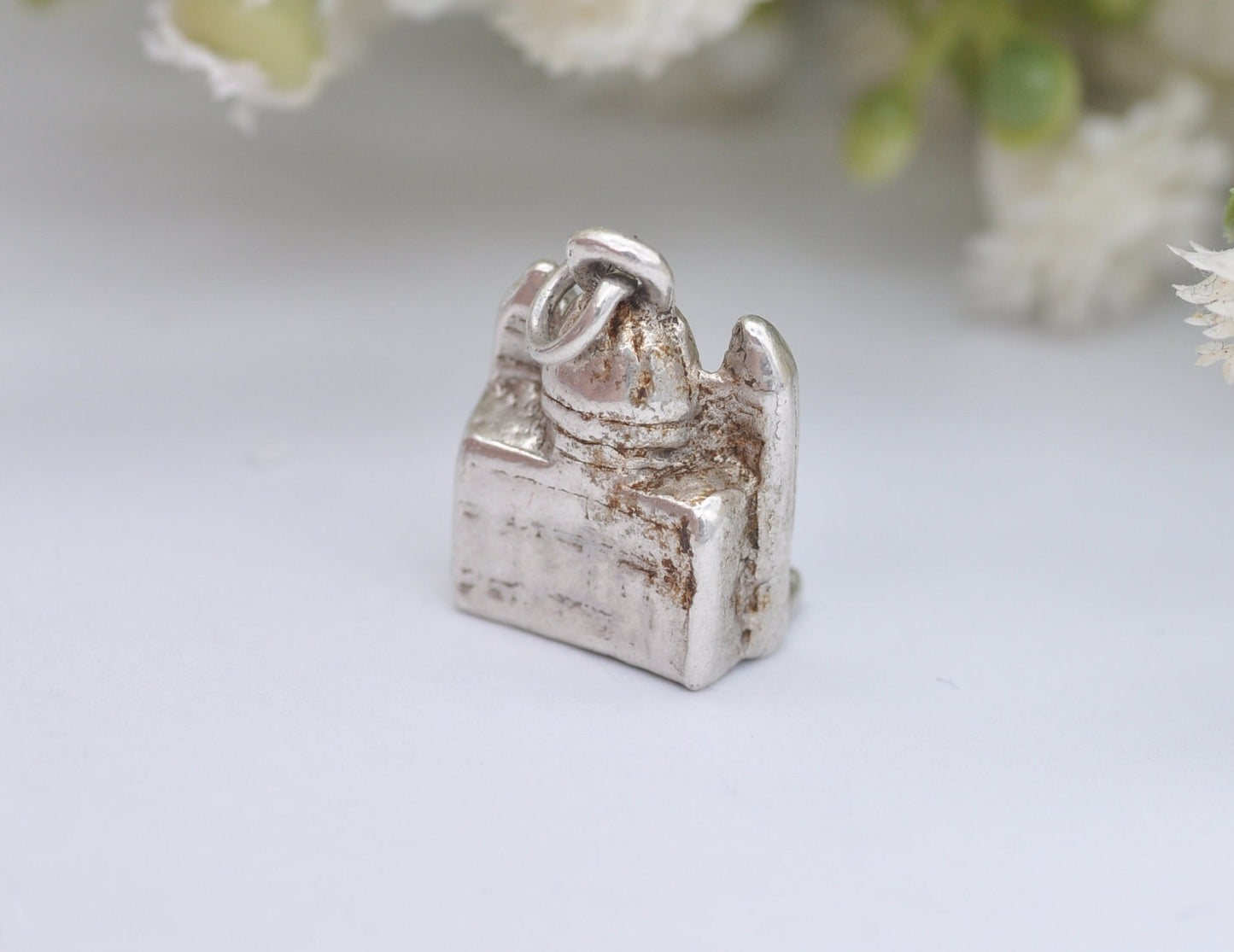 Vintage St Paul's Cathedral Sterling Silver Charm / Pendant - Church / Religious / Religion / Gift / Charm Bracelet