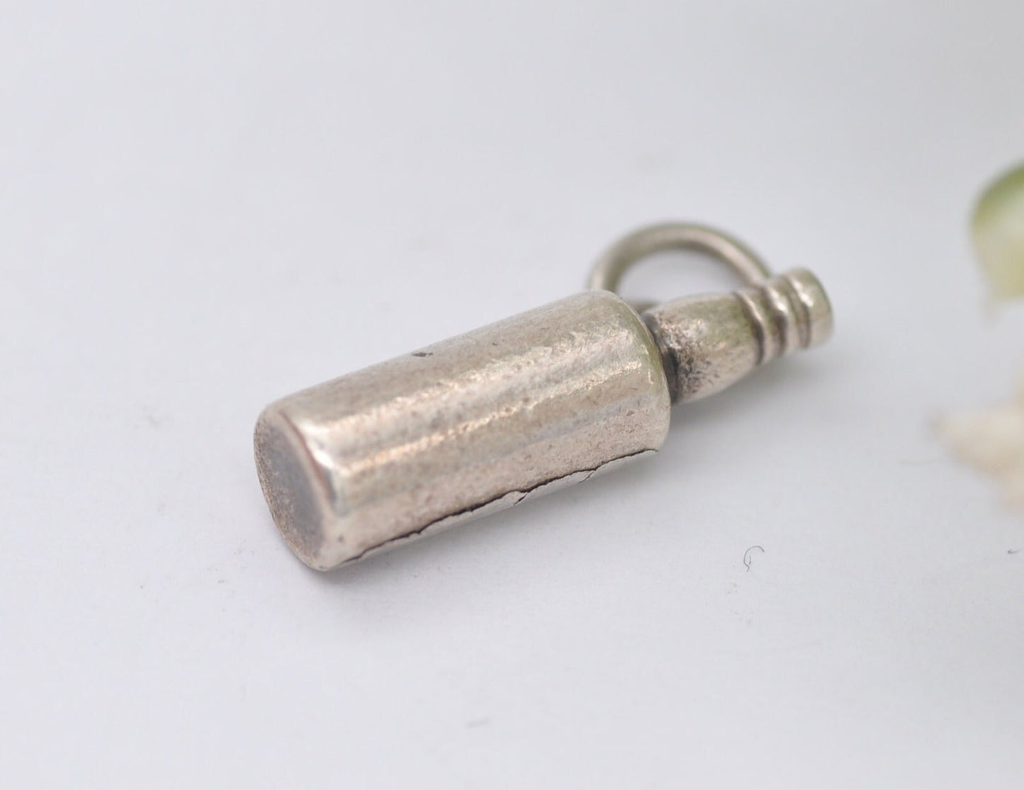 Vintage Sterling Silver Bottle Charm / Pendant - Wine / Alcohol / Beer / Charm Bracelet