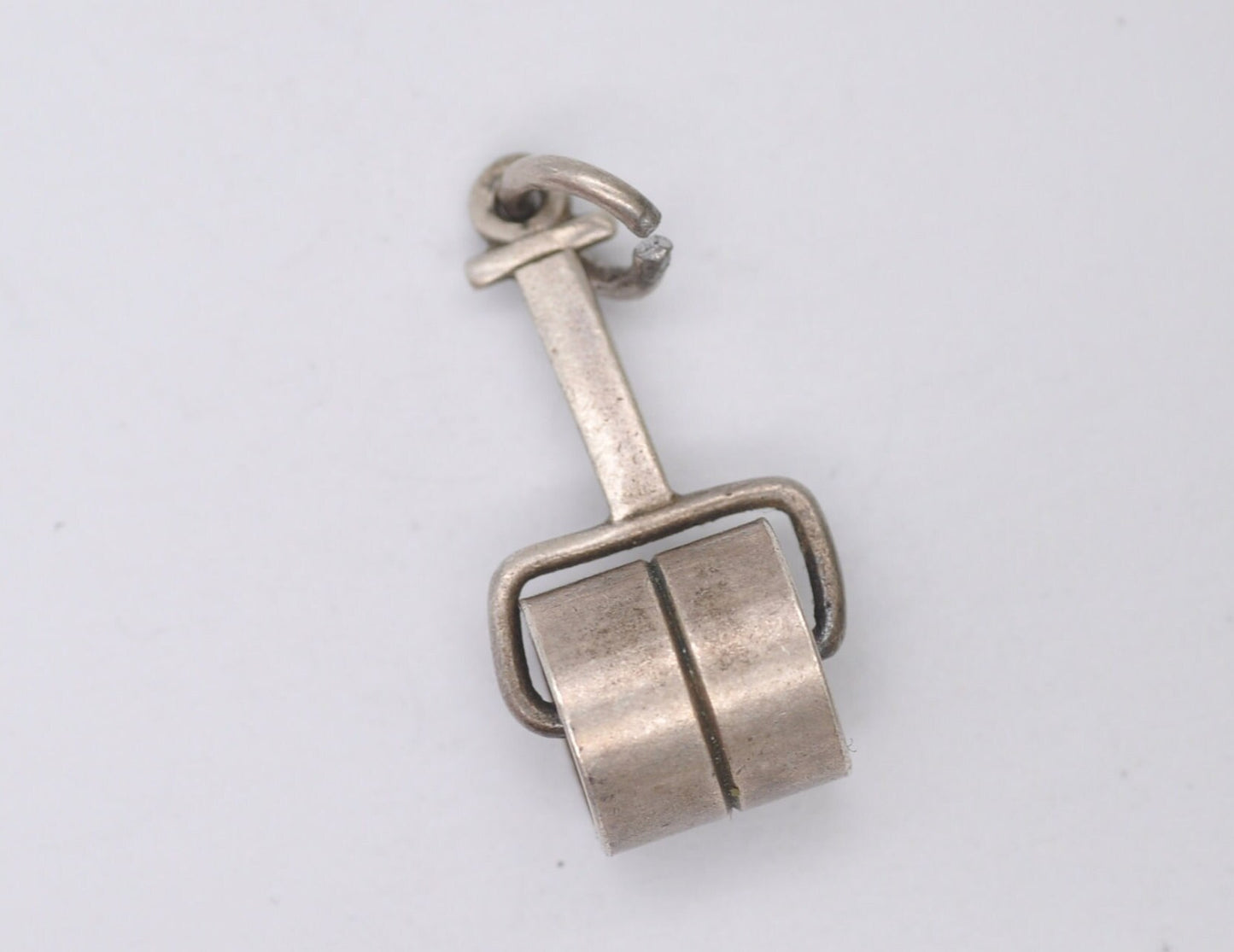 Vintage Sterling Silver Roller Charm / Pendant - Lawn / Garden / Charm Bracelet