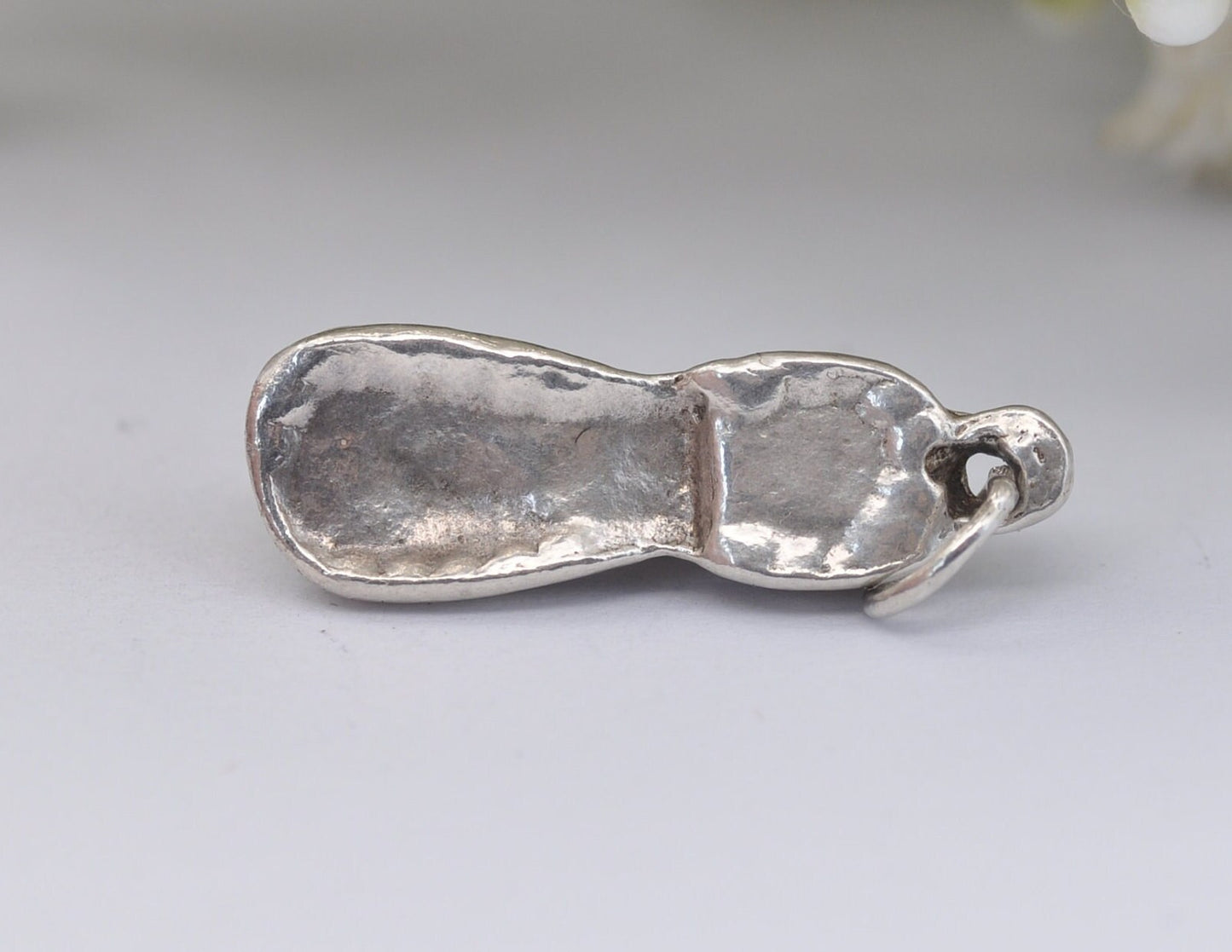 Vintage Sterling Silver Single Shoe Charm / Pendant - Boot / Footwear / Charm Bracelet