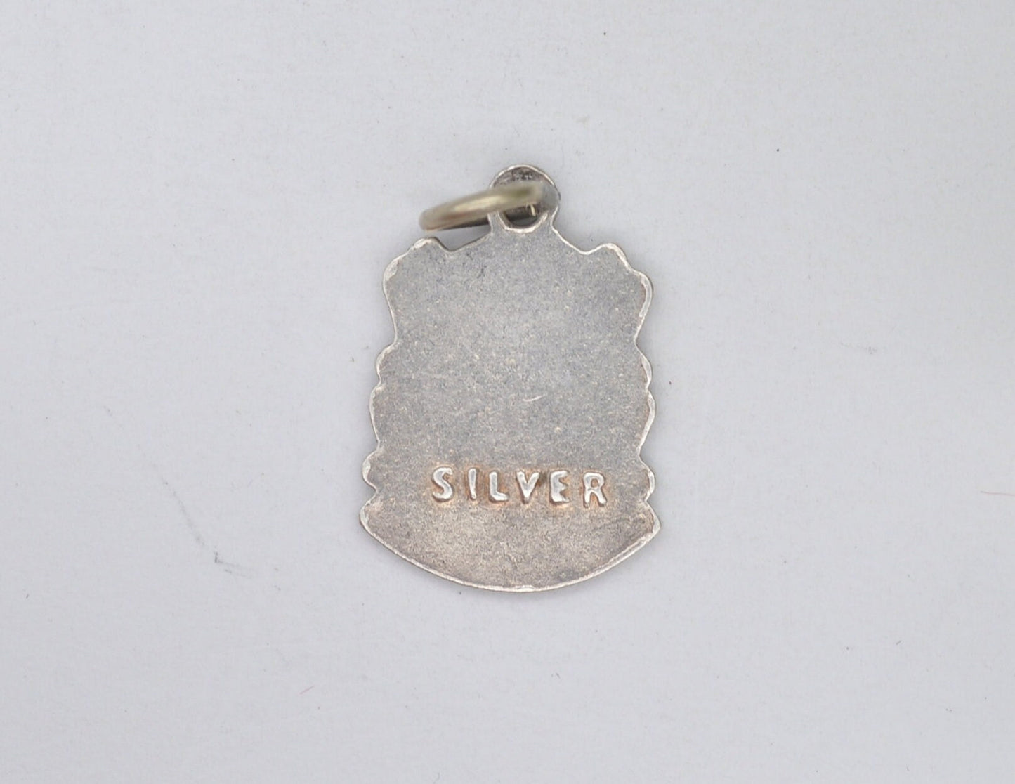 Vintage Sterling Silver Chester Zoo Enamel Souvenir Shield Charm / Pendant - England / Cheshire / Tourist / 925 / Charm Bracelet / Animal