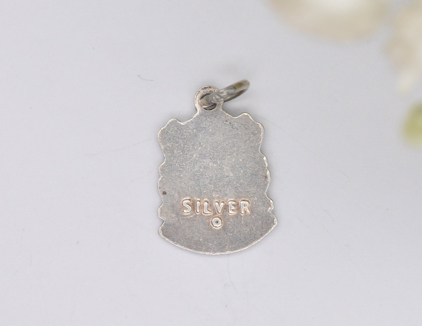 Vintage Sterling Silver Harlech Enamel Souvenir Shield Charm / Pendant - Wales / Gwynedd / Tourist / 925 / Charm Bracelet / Scrap Book