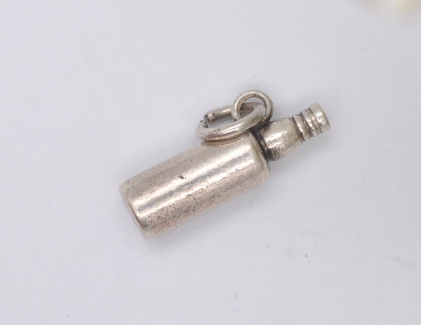 Vintage Sterling Silver Bottle Charm / Pendant - Wine / Alcohol / Beer / Charm Bracelet