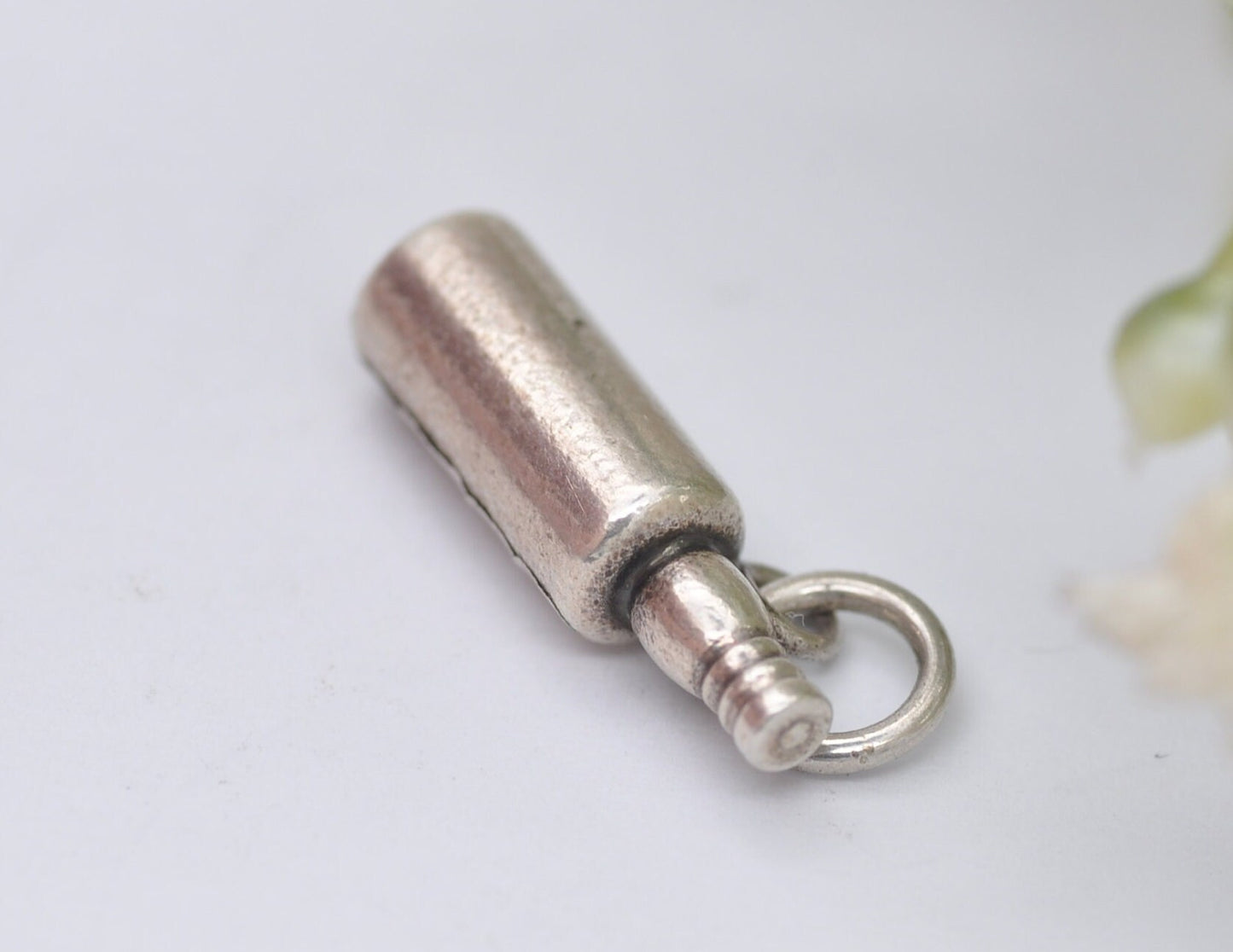 Vintage Sterling Silver Bottle Charm / Pendant - Wine / Alcohol / Beer / Charm Bracelet