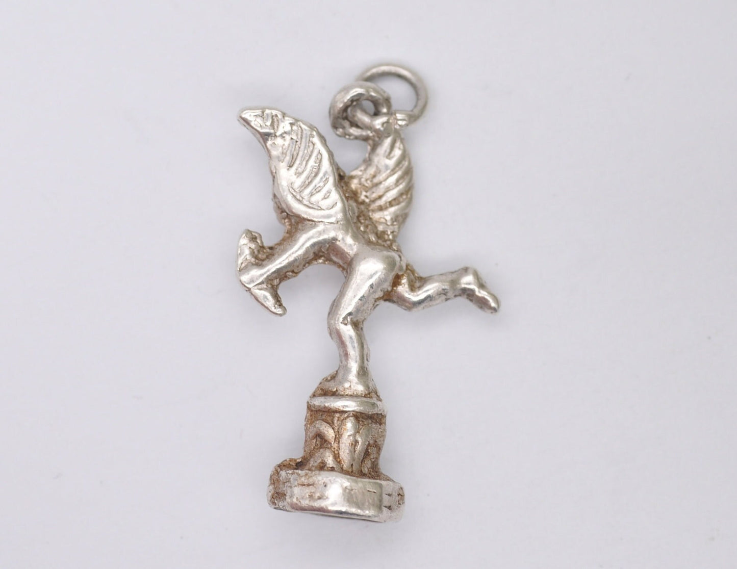 Vintage Sterling Silver Cupid Charm / Pendant - Arrow / Pixie / Fairy / Faerie / Mythological / Charm Bracelet