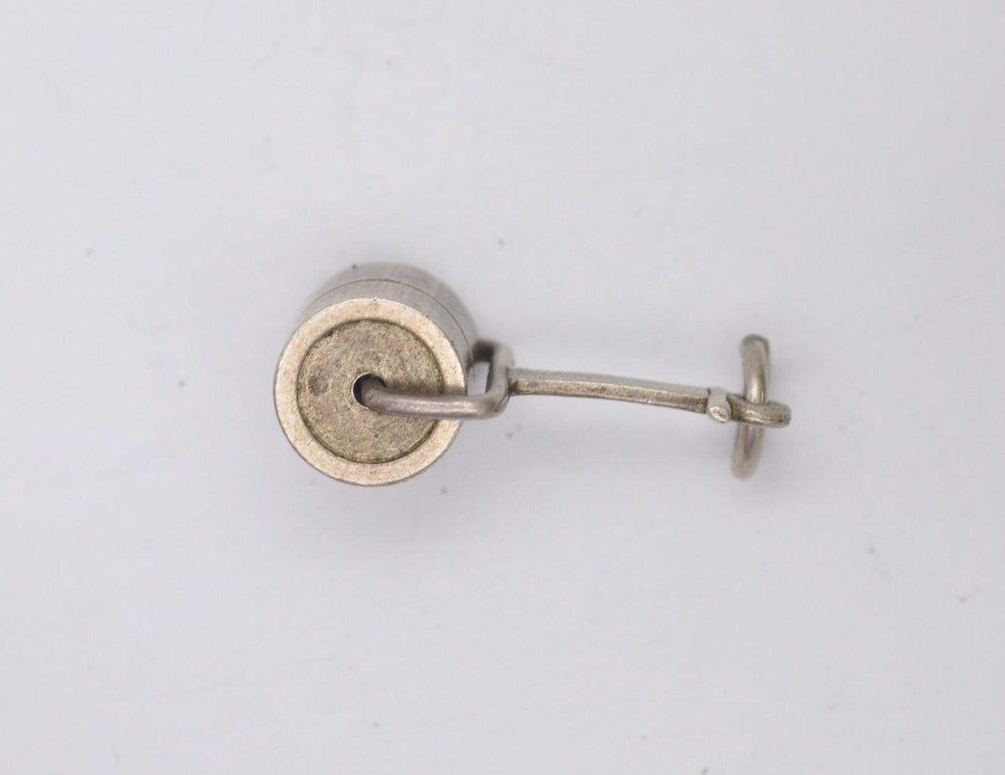 Vintage Sterling Silver Roller Charm / Pendant - Lawn / Garden / Charm Bracelet