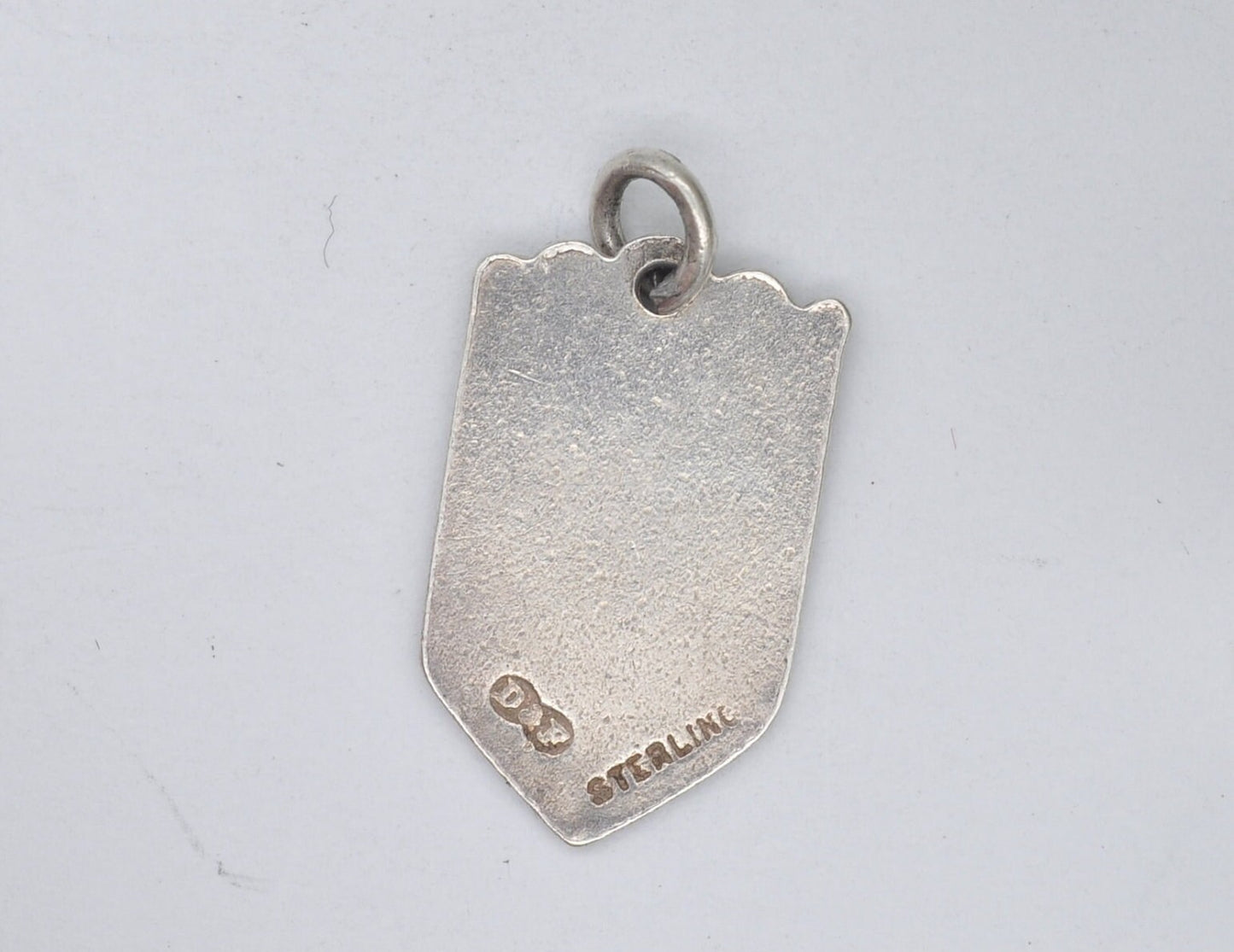 Vintage Sterling Silver Carlisle Enamel Souvenir Shield Charm / Pendant - England / Cumbria / Tourist / 925 / Charm Bracelet