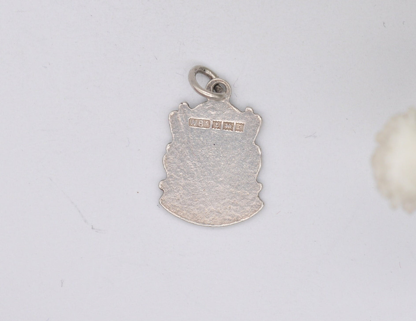 Vintage Sterling Silver Guernsey Souvenir WBs Charm / Pendant - Channel Island / Tourist / 925 / Charm Bracelet / Scrap Book