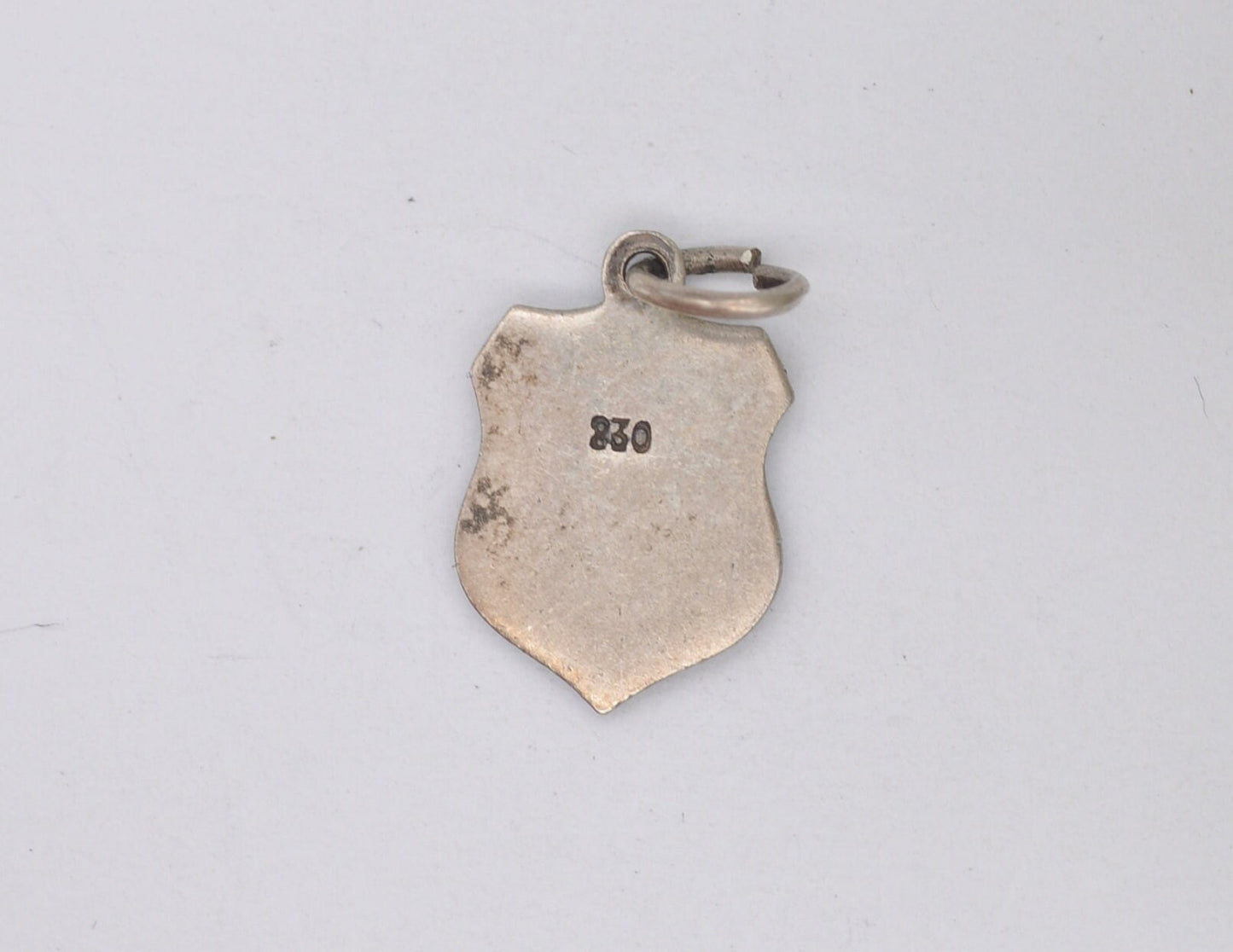Vintage Silver and Enamel Limburg Souvenir Shield Charm / Pendant - Netherlands / Tourist / Holland / Charm Bracelet / 830 / Scrap Book
