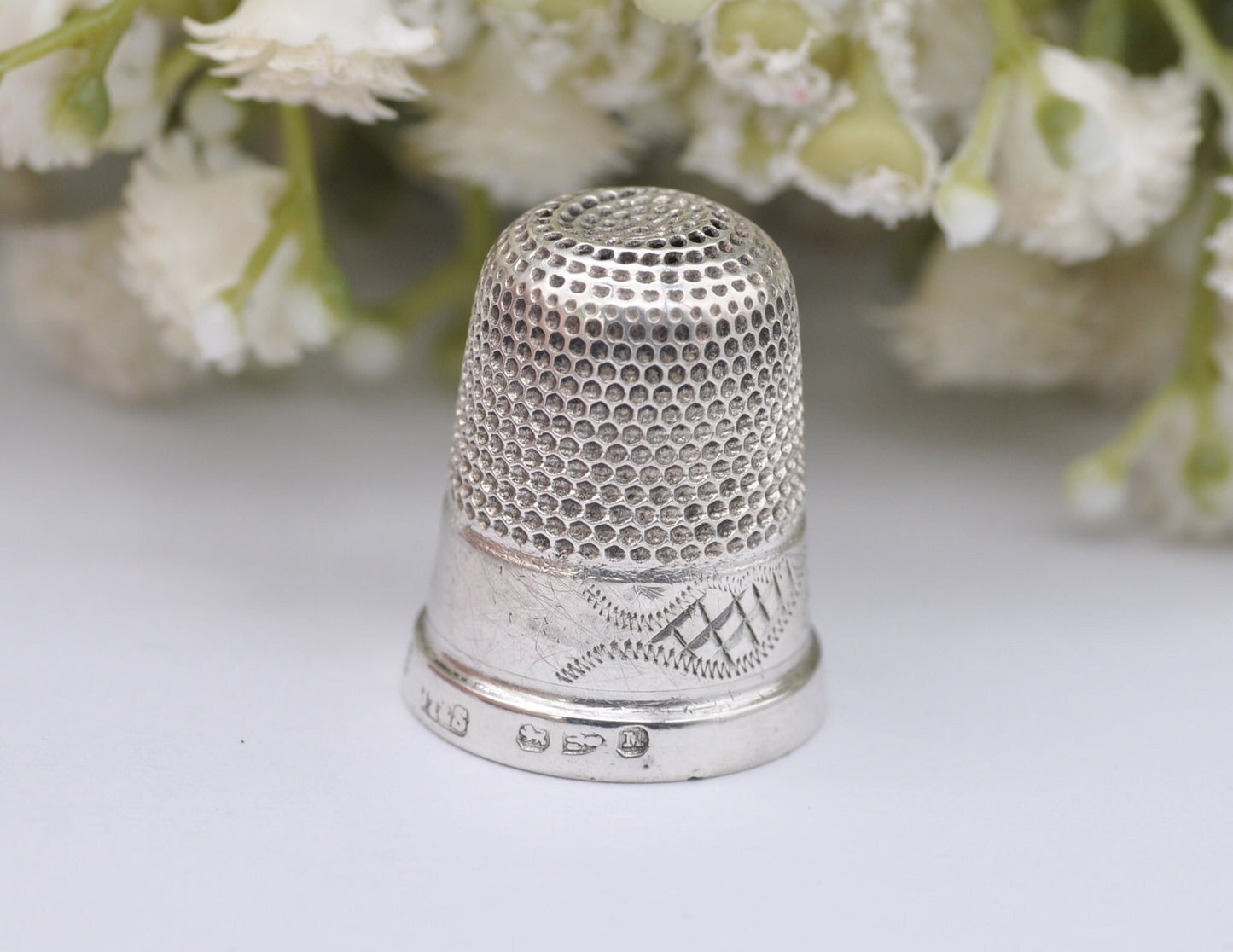 Antique Sterling Silver John Troup and Sons - 6 | JT&S | 1895 | Victorian | Chester | Sewing | Detailed | Patterned | Silverware
