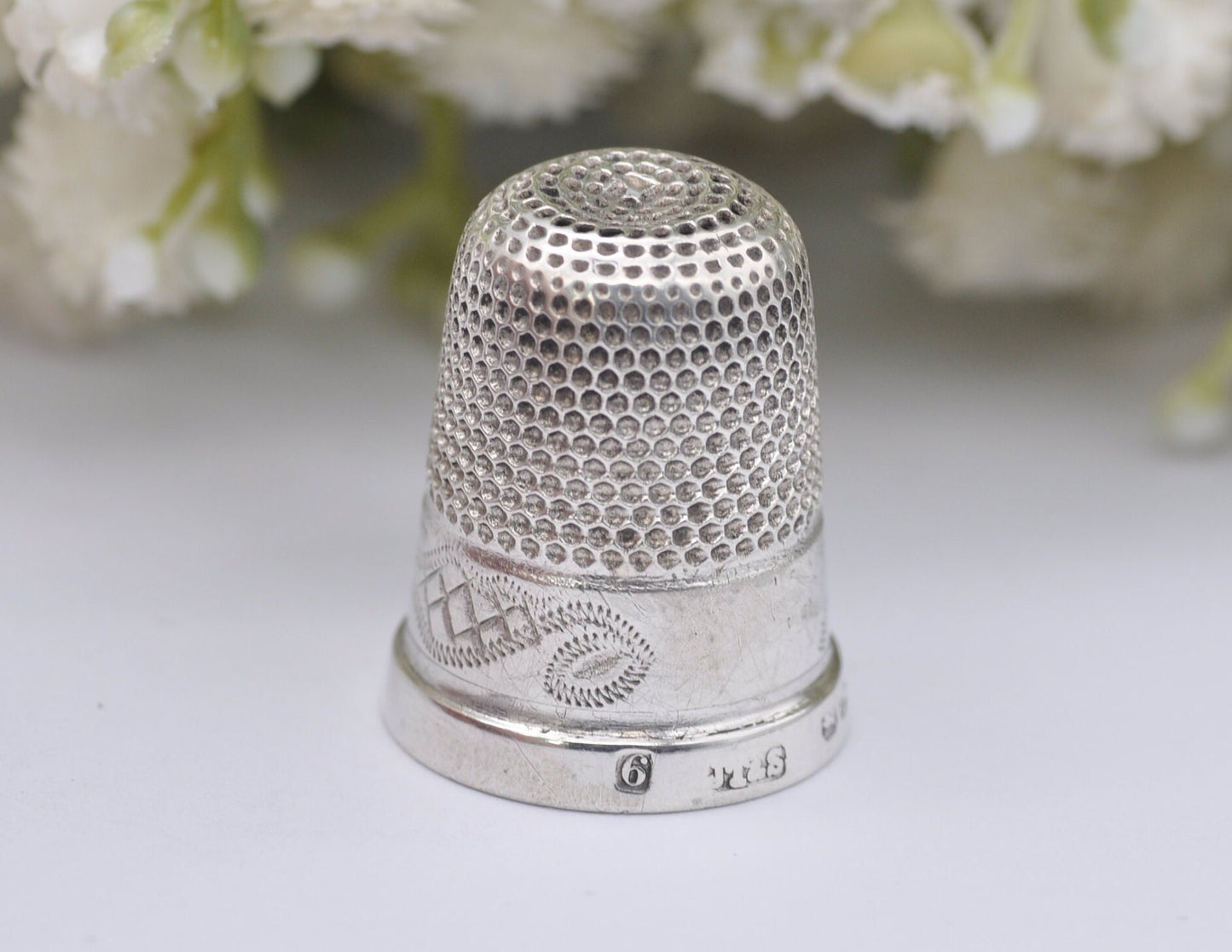 Antique Sterling Silver John Troup and Sons - 6 | JT&S | 1895 | Victorian | Chester | Sewing | Detailed | Patterned | Silverware