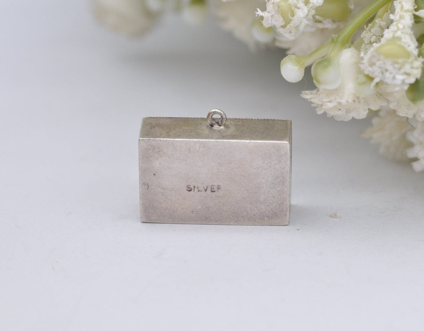 Vintage Sterling Silver 1 Pound Emergency Money Charm - In Emergency Break Glass