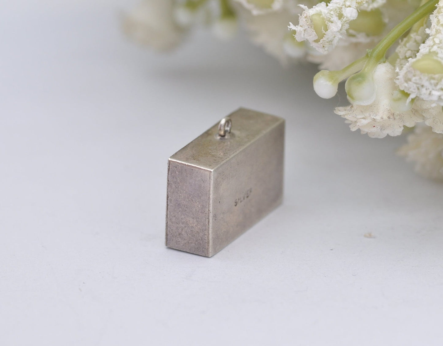 Vintage Sterling Silver 1 Pound Emergency Money Charm - In Emergency Break Glass