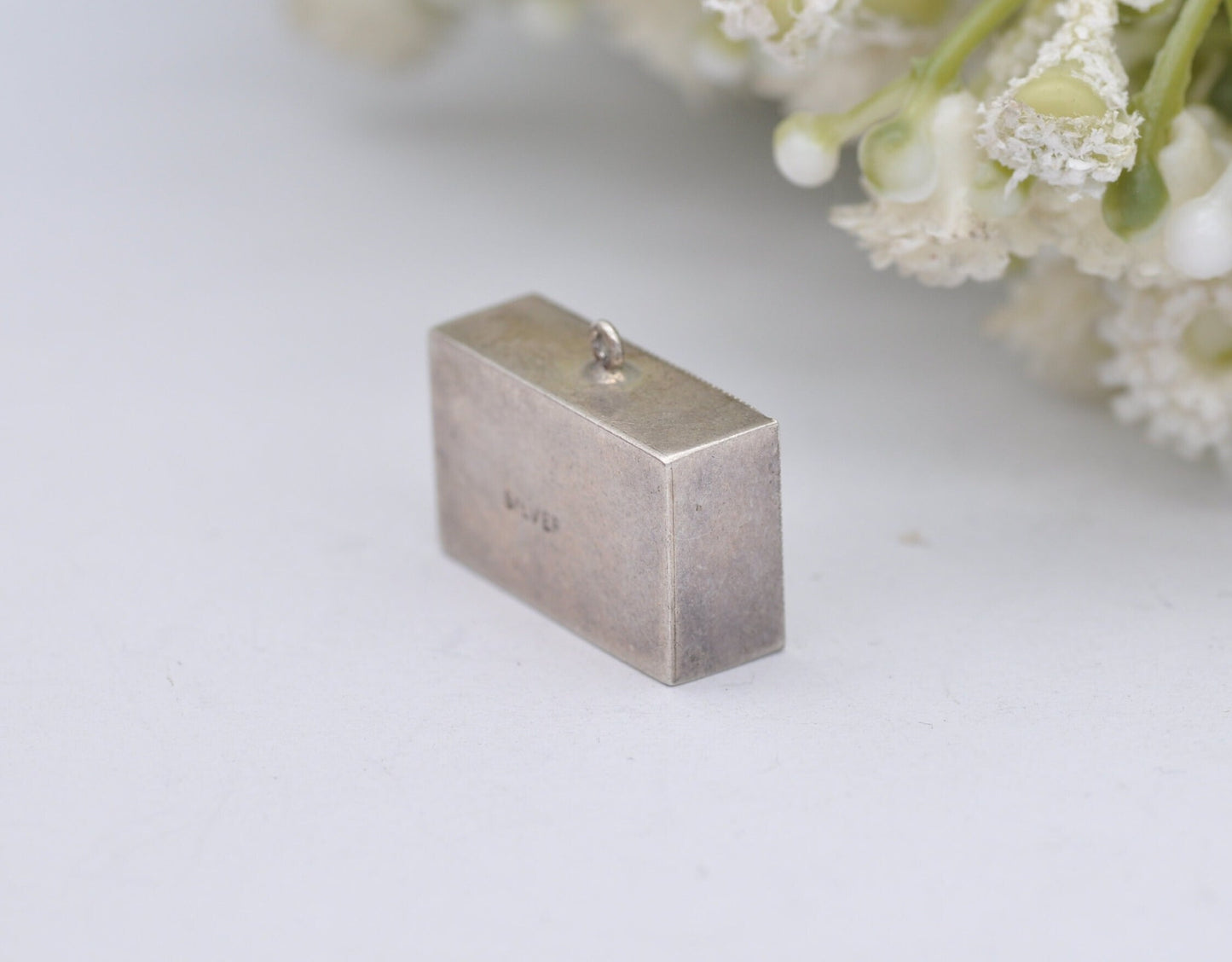 Vintage Sterling Silver 1 Pound Emergency Money Charm - In Emergency Break Glass